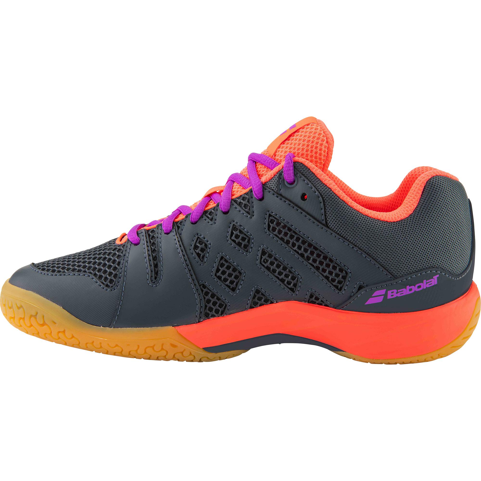 Babolat Womens Shadow Team Badminton Shoes - Anthracite/Pink ...