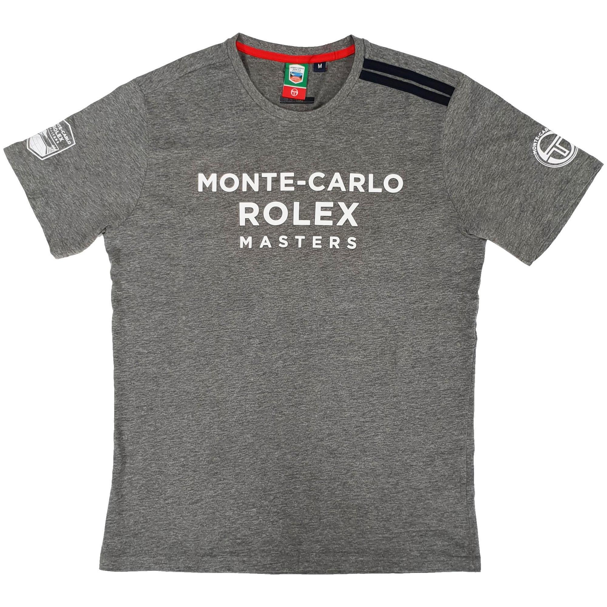 Sergio Tacchini Mens Irune Monte-Carlo T-Shirt - Dark Grey Mel ...
