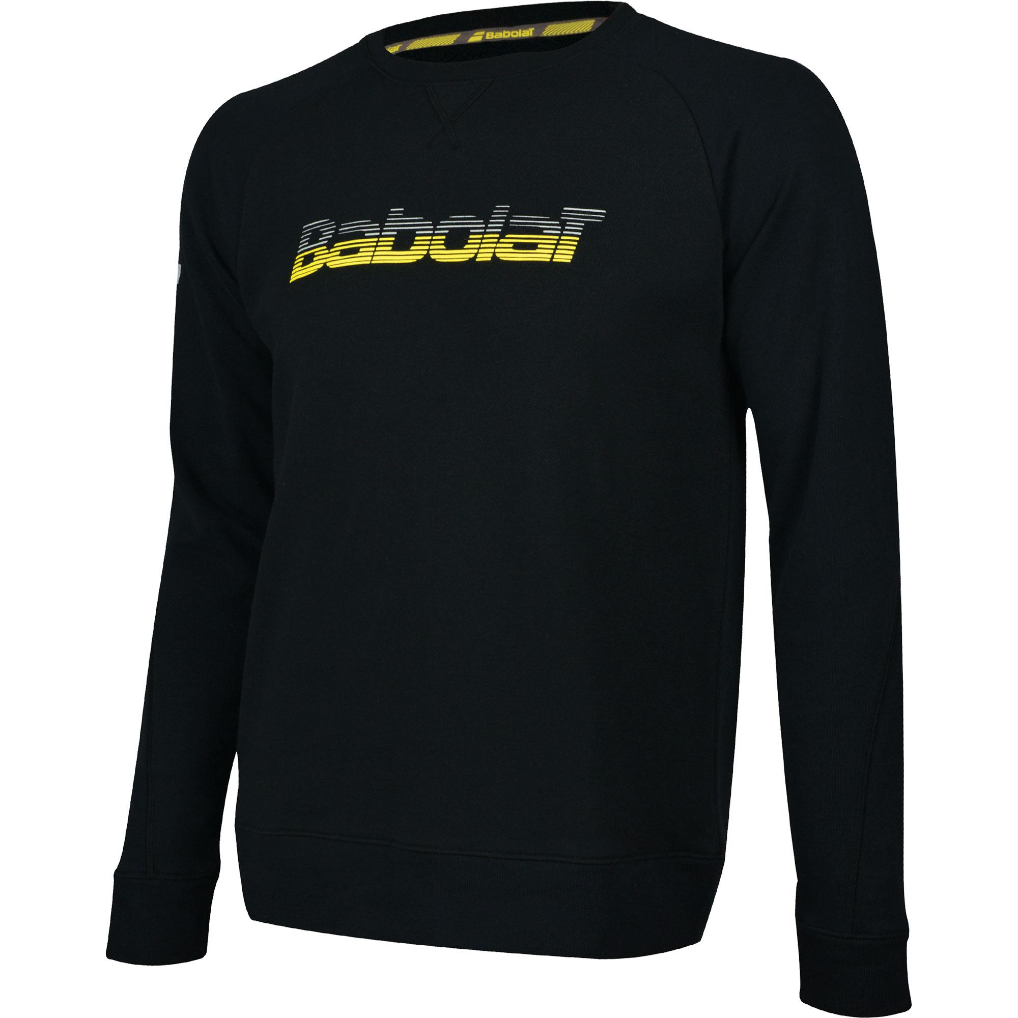 Babolat Boys Core Sweatshirt - Black - Tennisnuts.com