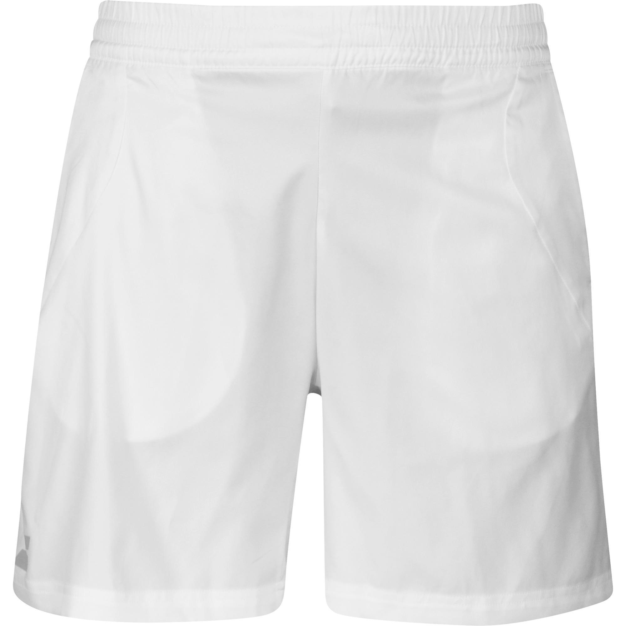 Babolat Boys Core Shorts - White - Tennisnuts.com