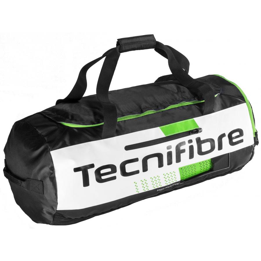 Tecnifibre Squash Green Training Bag Black/White