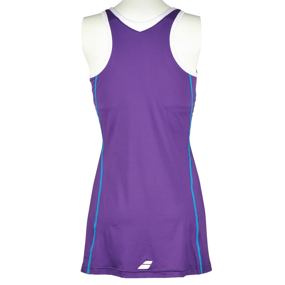 Babolat Girls Match Performance Dress - Purple - Tennisnuts.com