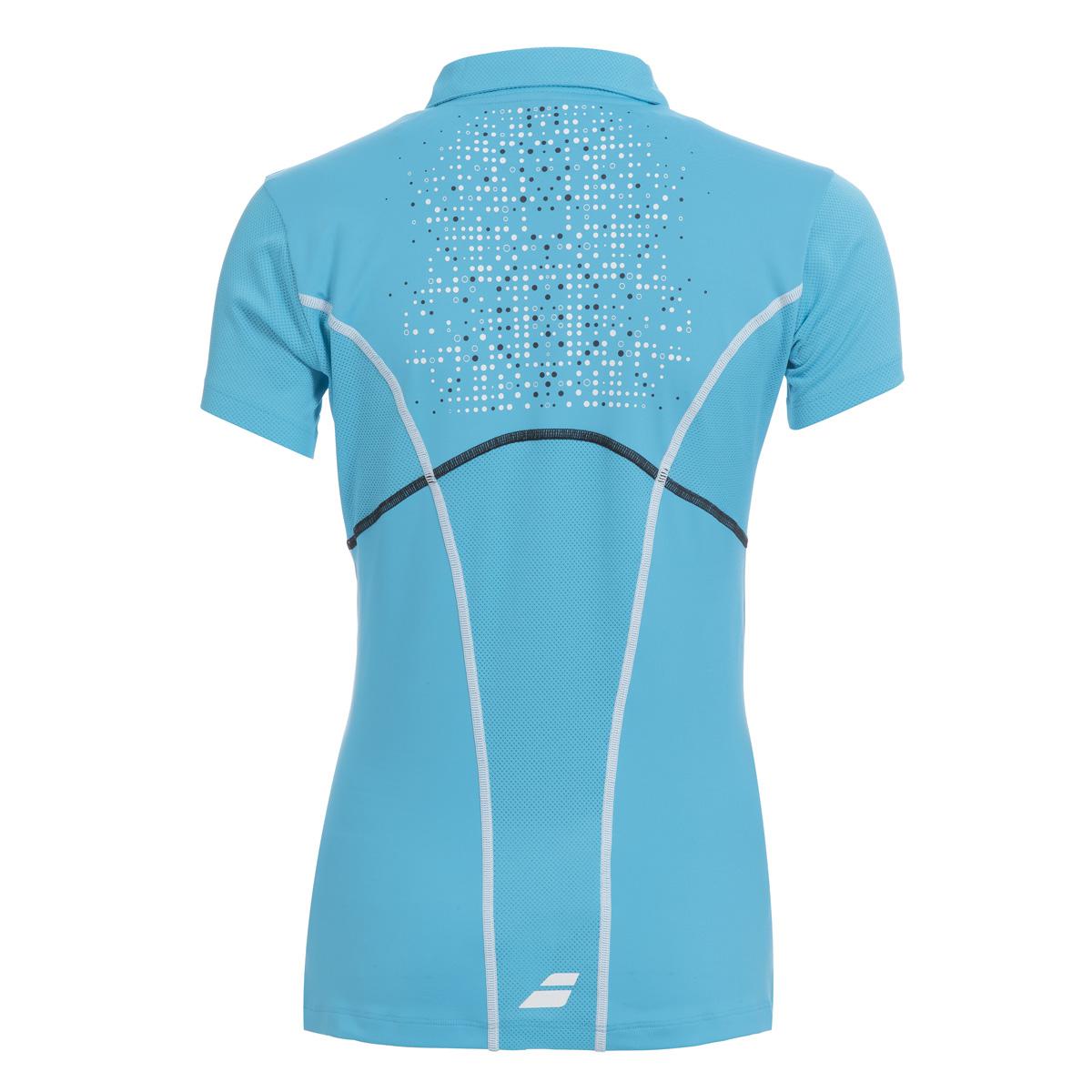 Babolat Womens Match Performance Polo Turquoise