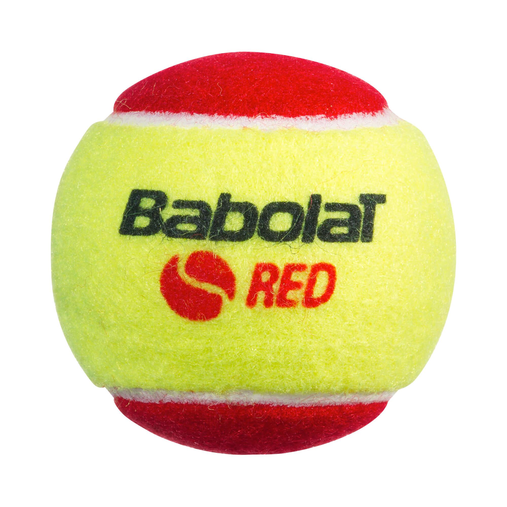 Babolat BBall Red Felt Junior Tennis Balls (3 Ball Pack)