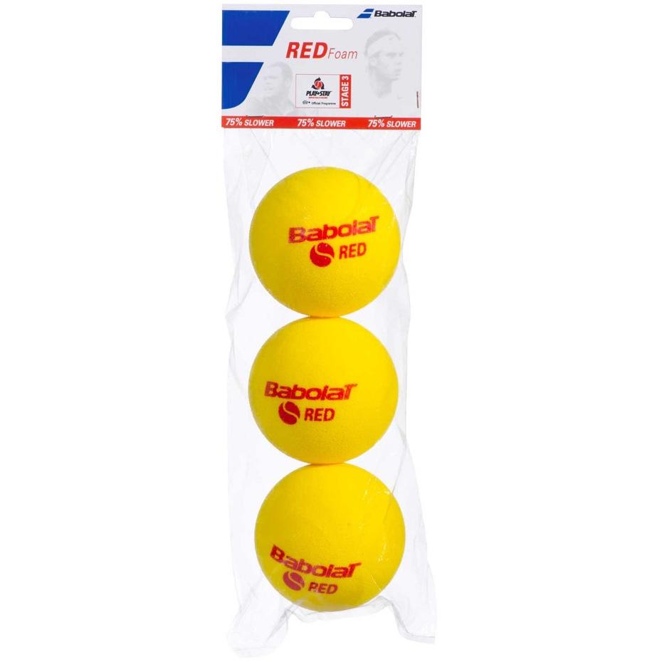 Babolat Red Foam Tennis Balls (3 Ball Pack)