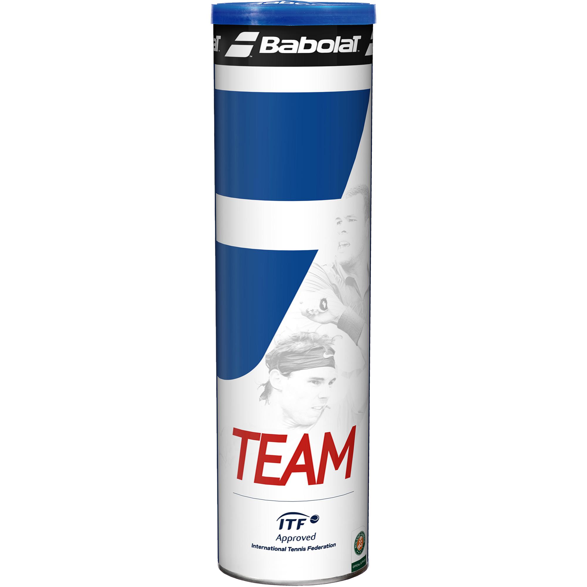 Babolat Team Tennis Balls (4 Ball Can) Quantity Deals