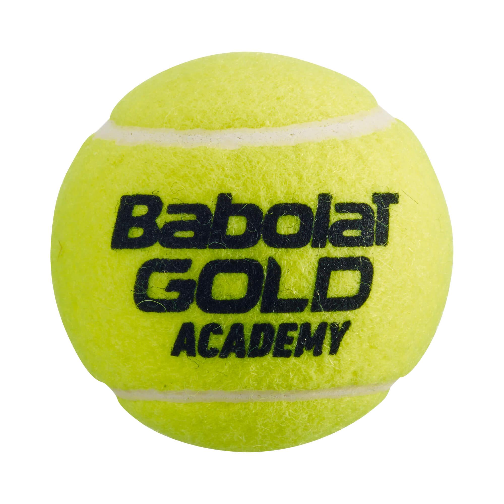 Babolat Gold Academy Trainer Tennis Balls 6 Dozen Bucket