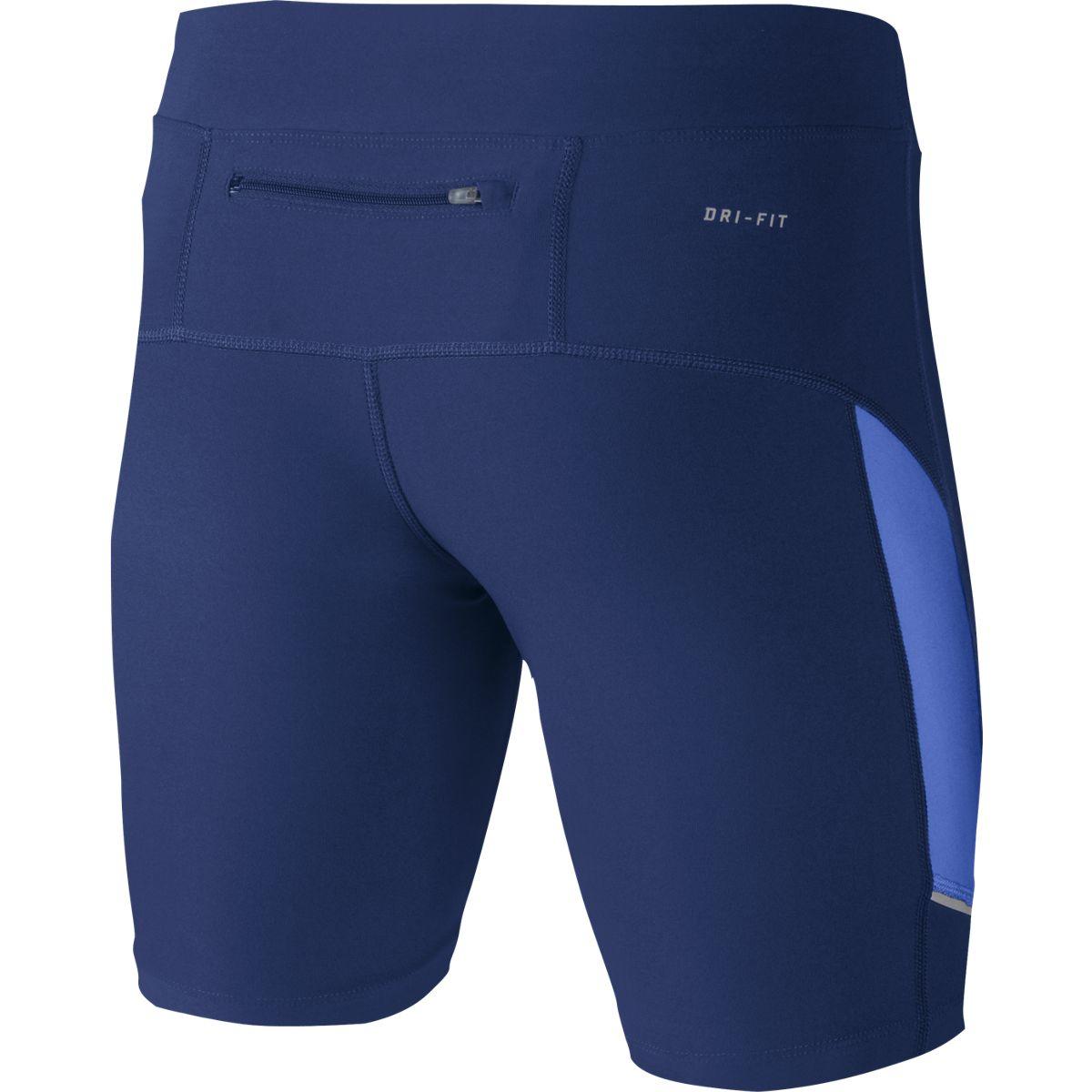 Nike Womens 8" Filament Running Shorts Deep Royal Blue/Matte Silver