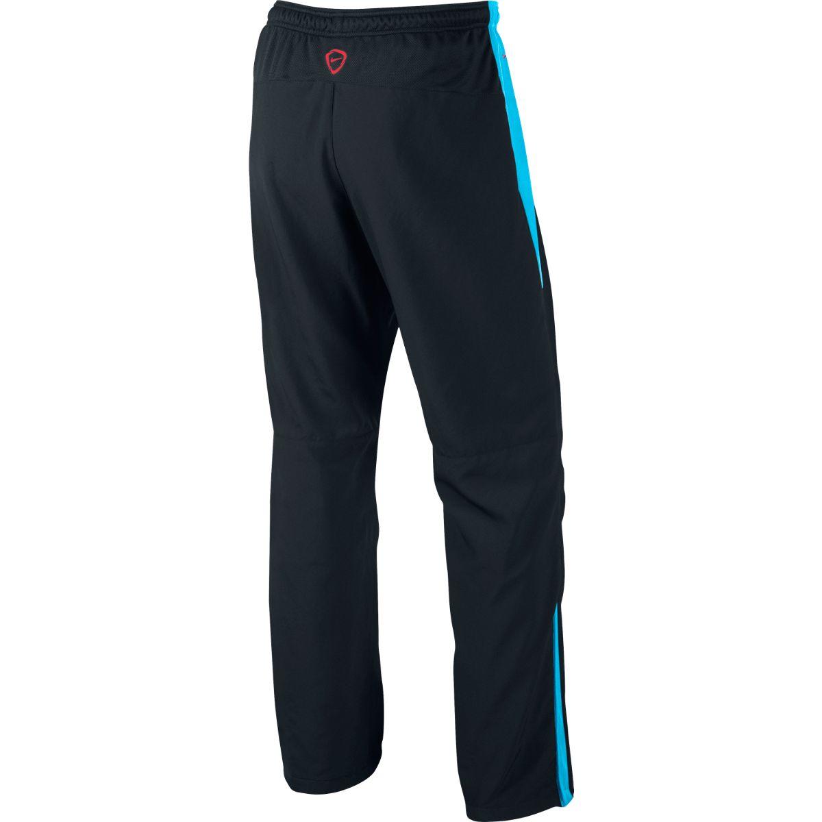 Nike Mens Squad Sideline Woven Pants - Black/Blue - Tennisnuts.com