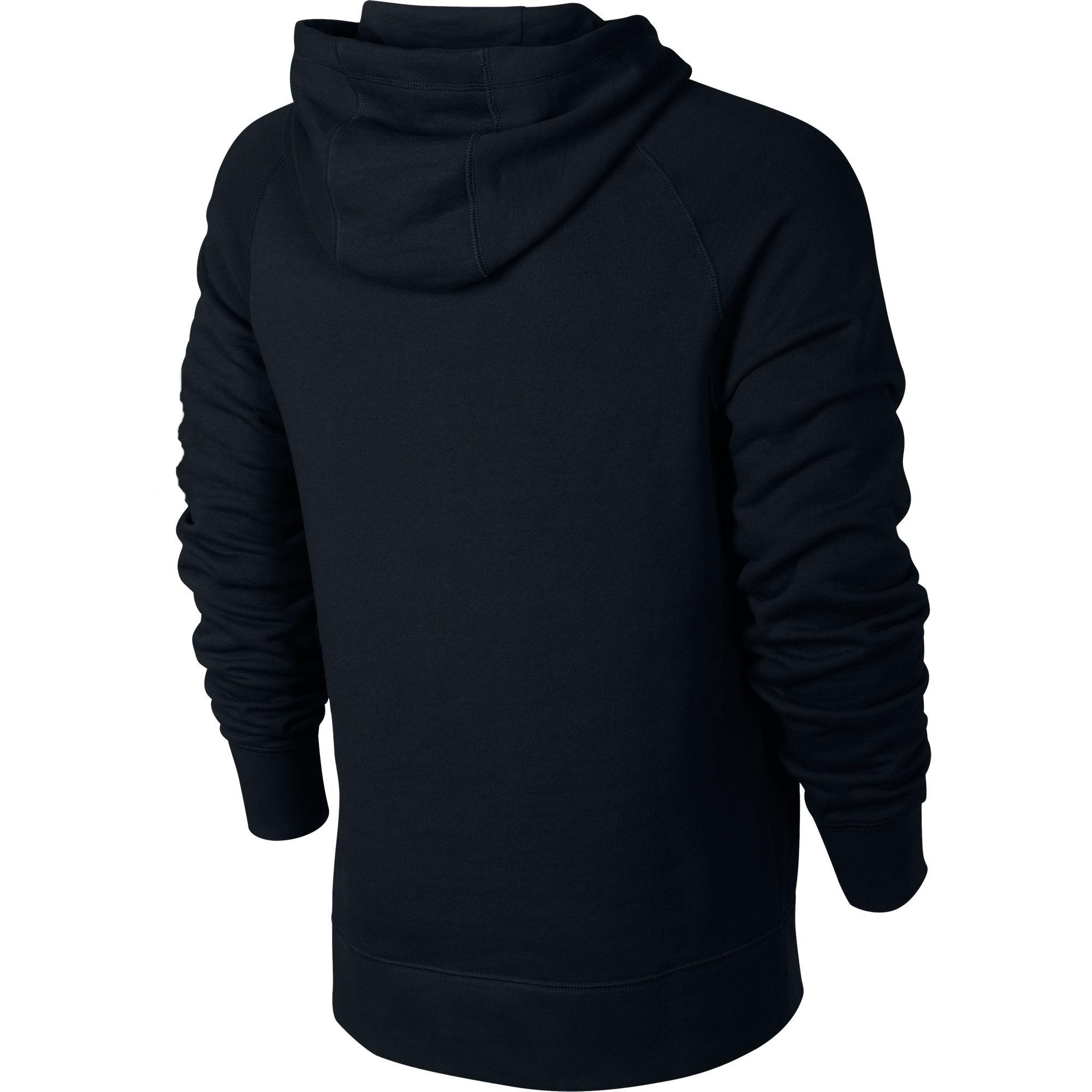 mens black nike hoodie