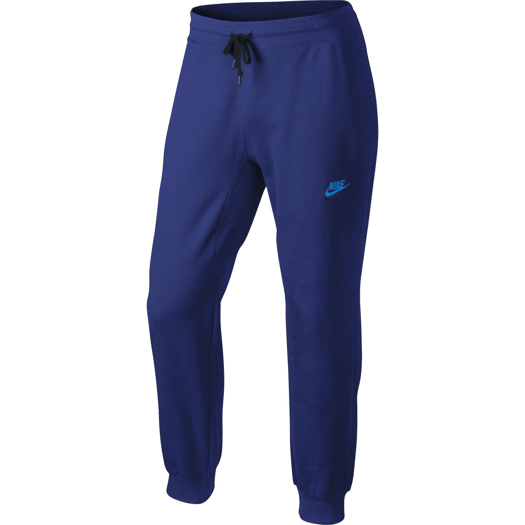 Nike Mens Intentional Cuffed Trousers - Deep Royal Blue - Tennisnuts.com