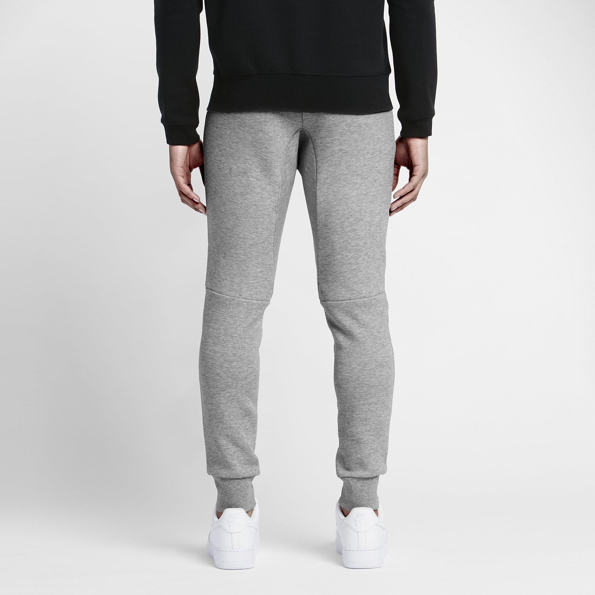 nike tech pants dark grey