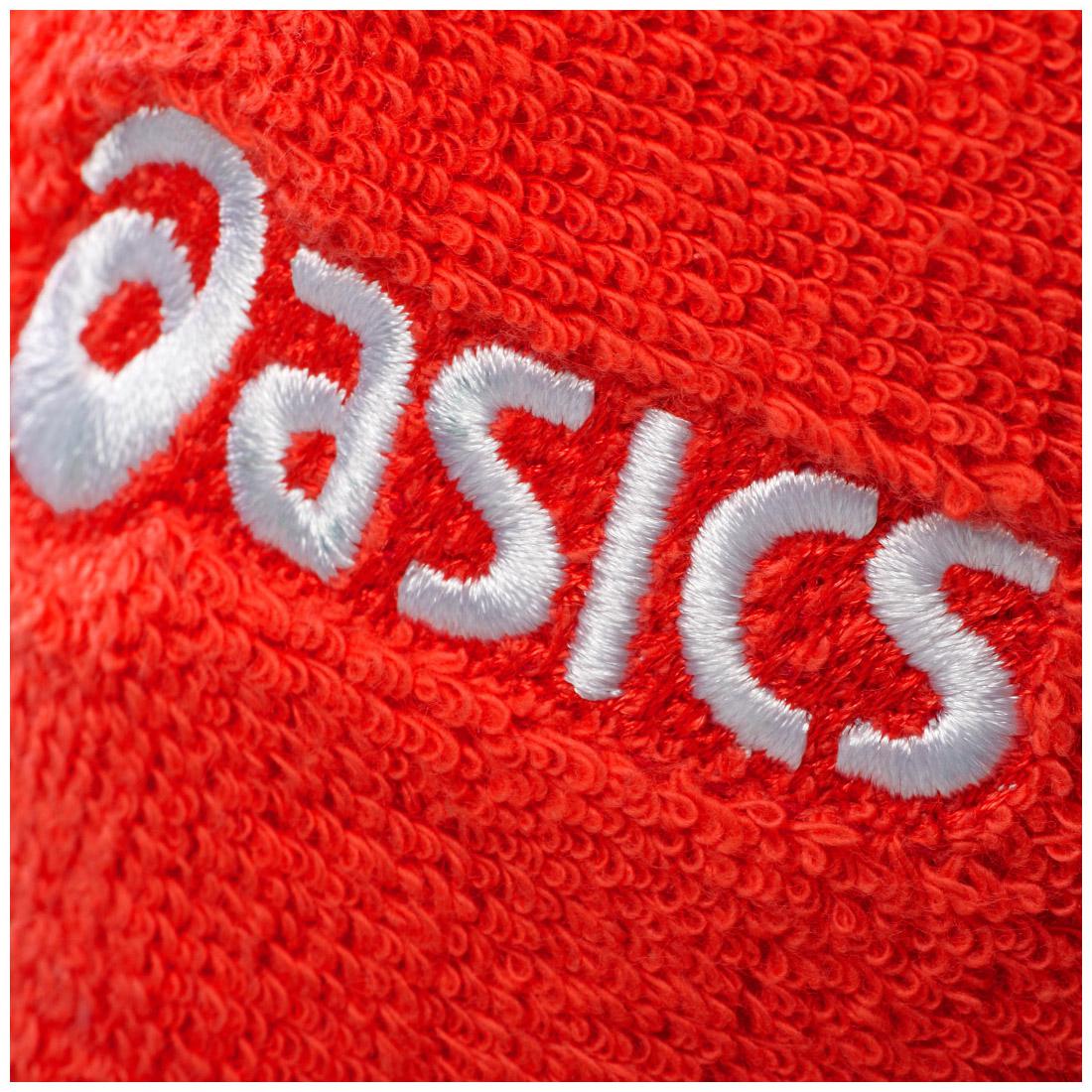 Asics Double Wide Wristband True Red