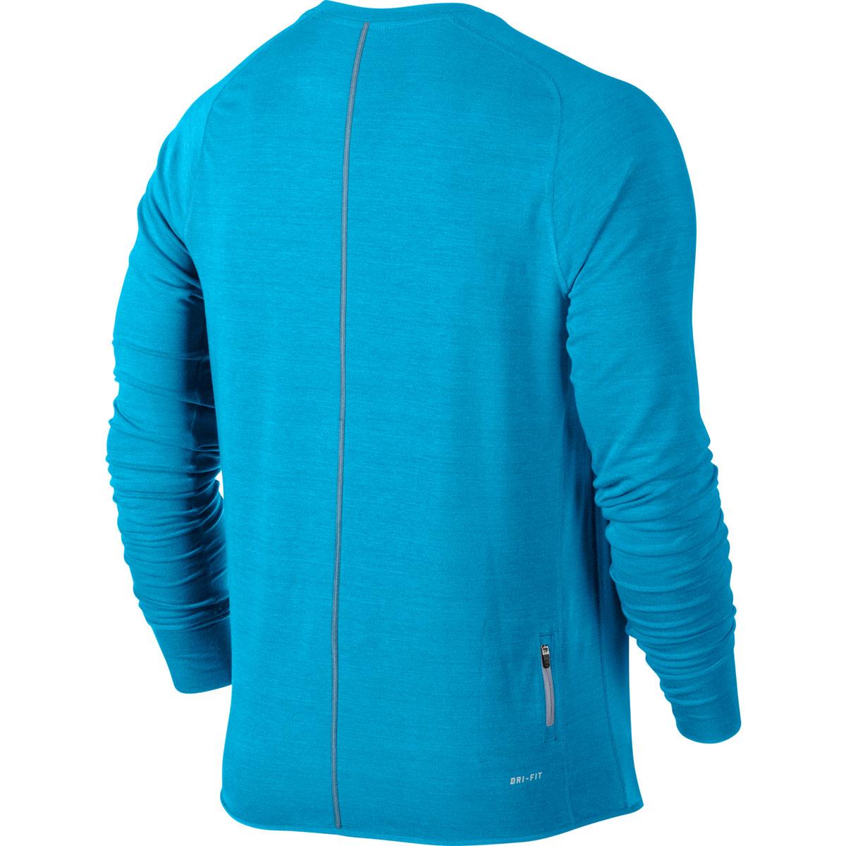 long sleeve reflective running top