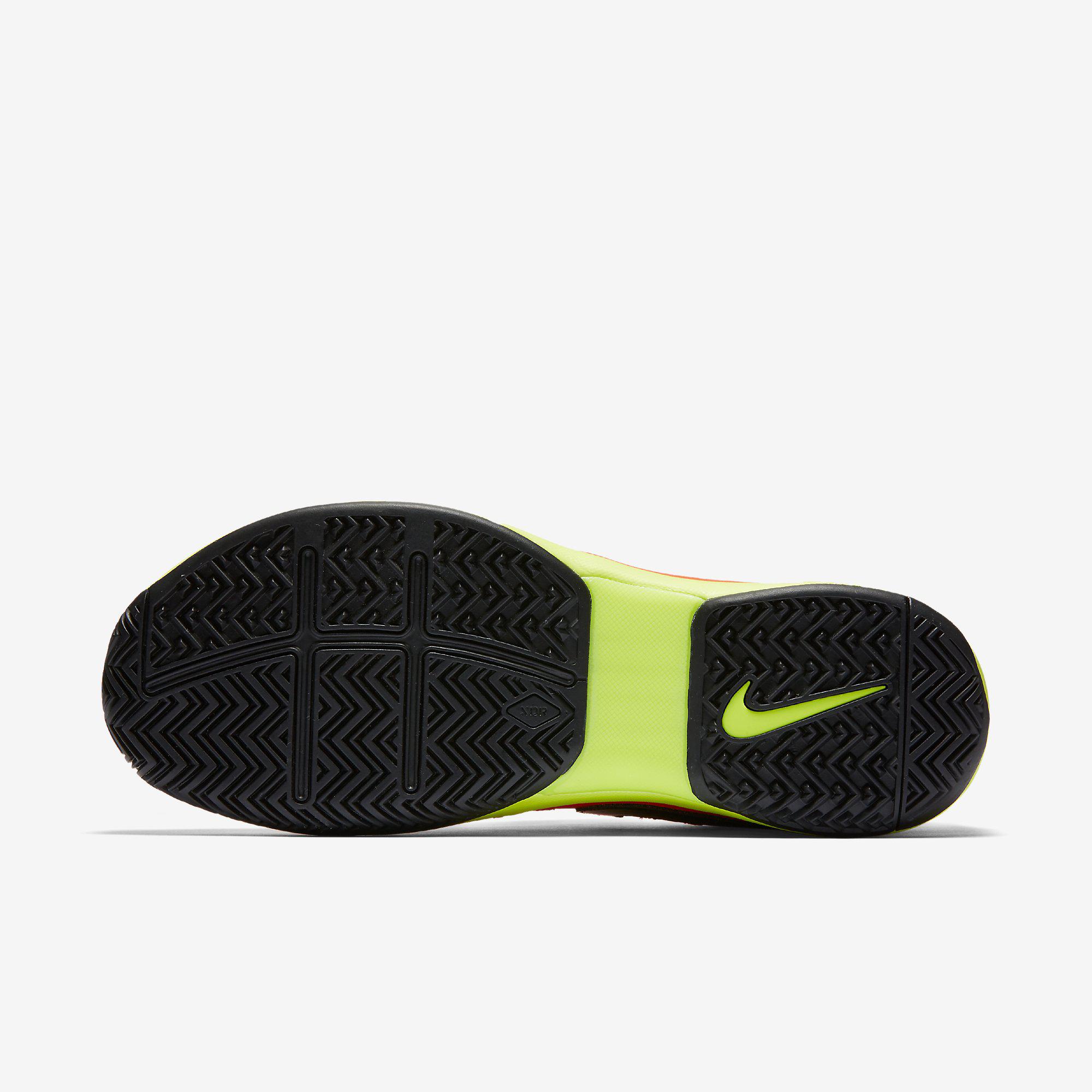 Nike Mens Air Vapor Advantage Tennis Shoes - Hyper Orange - Tennisnuts.com