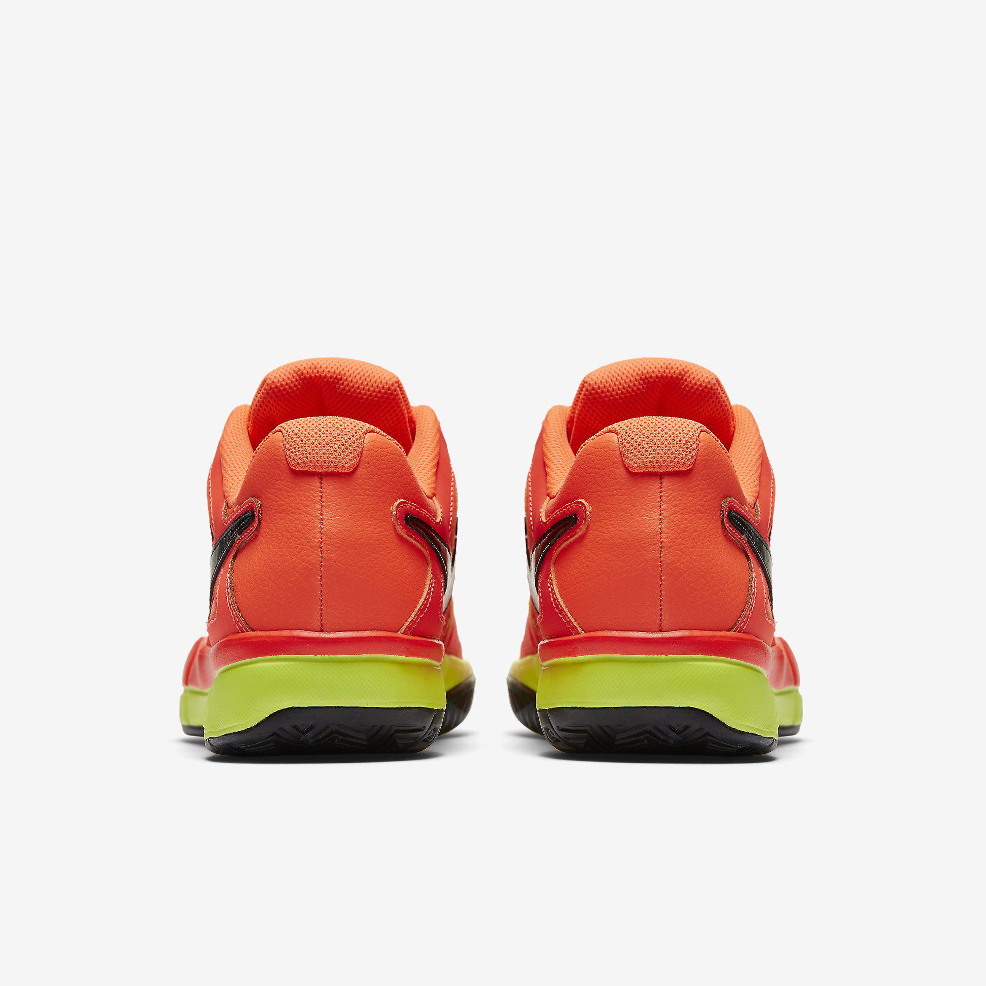 Nike Mens Air Vapor Advantage Tennis Shoes - Hyper Orange - Tennisnuts.com