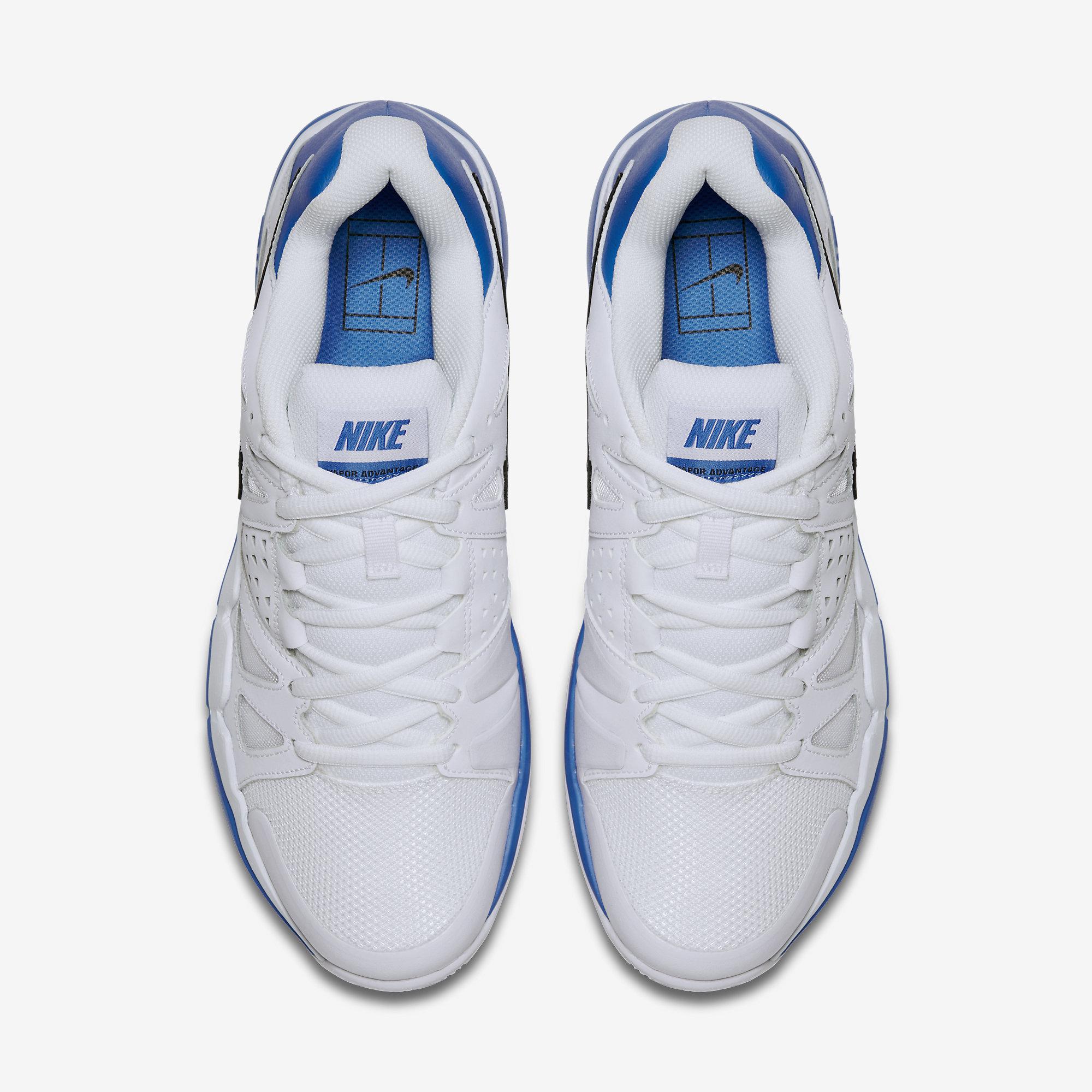 nike white with blue
