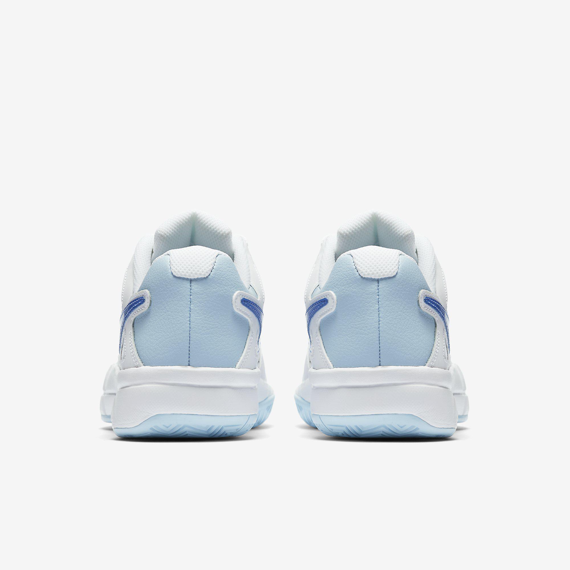 Nike Air Vapor Advantage Womens Tennis Shoes White Blue Nike Air Vapor Advantage Womens Tennis Shoes White Blue