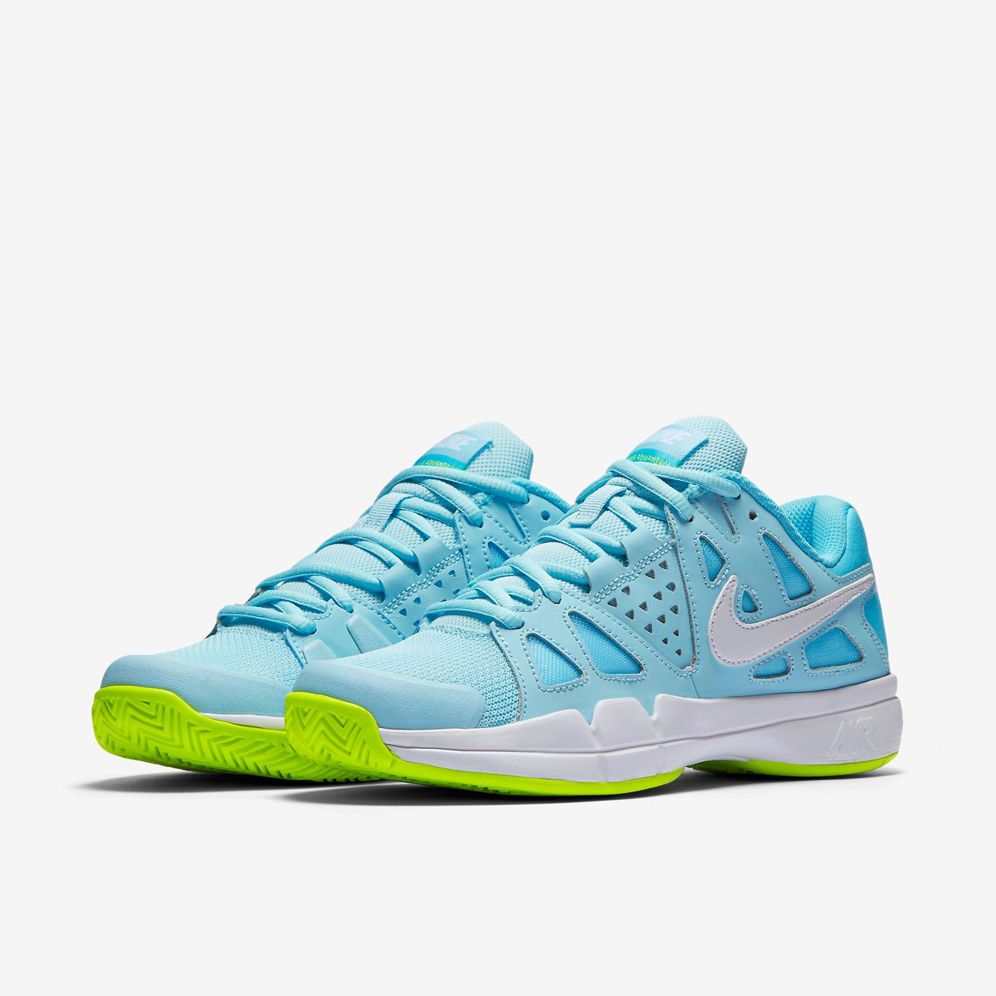 nike blue tennis shoes womens