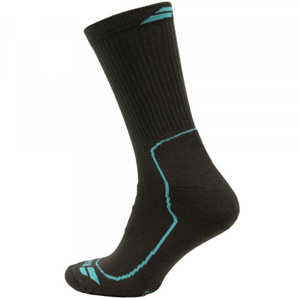 Babolat Team Single Socks (1 Pair) - Dark Grey - Tennisnuts.com