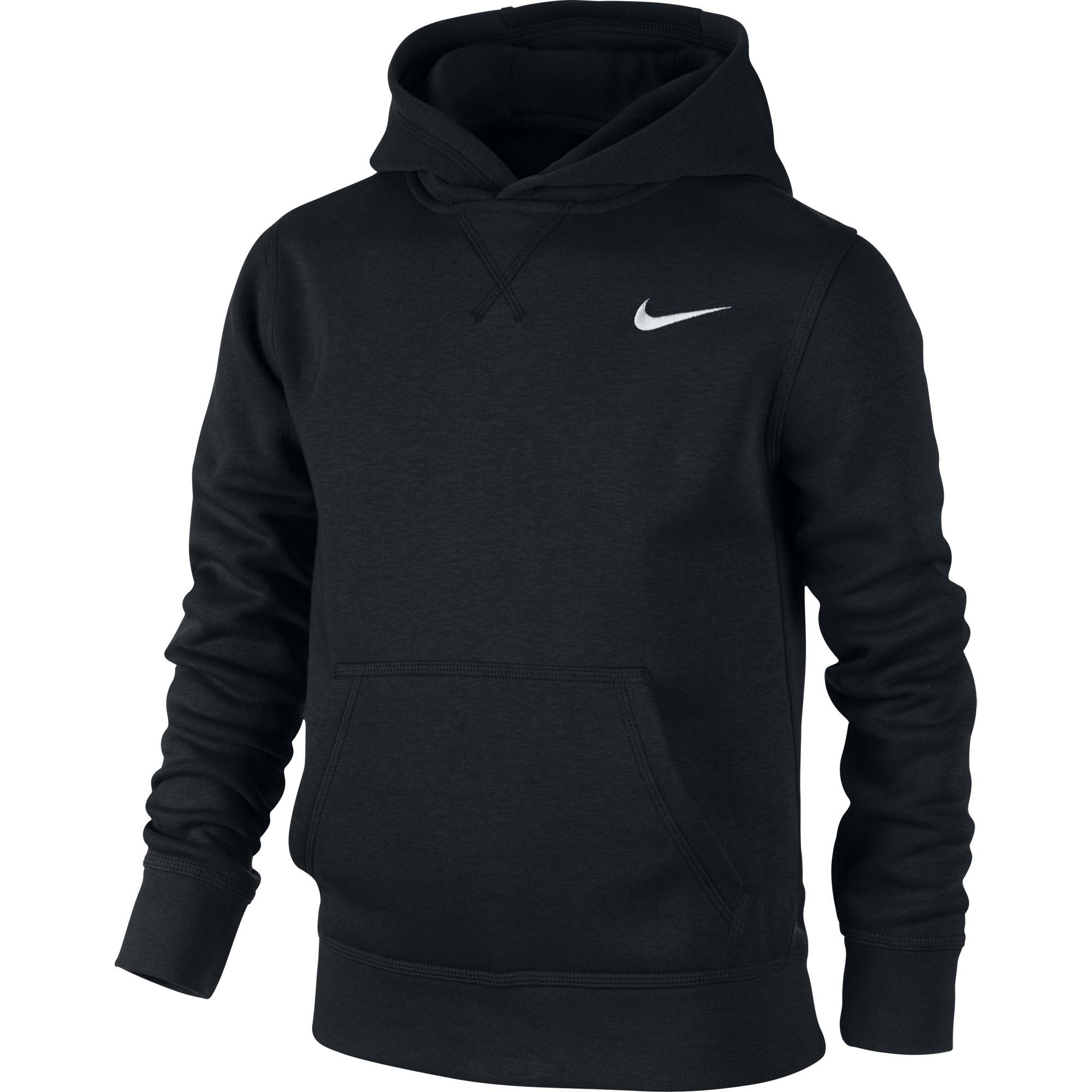 nike hoodie all black