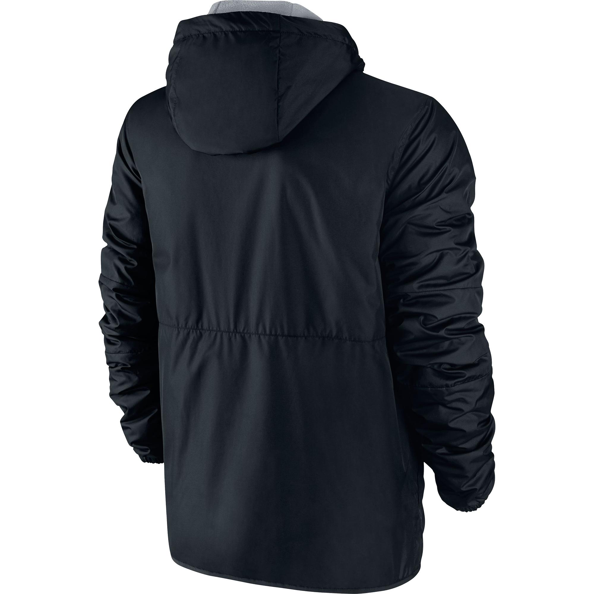 Nike Mens Alliance FleeceLined Jacket Black/Grey