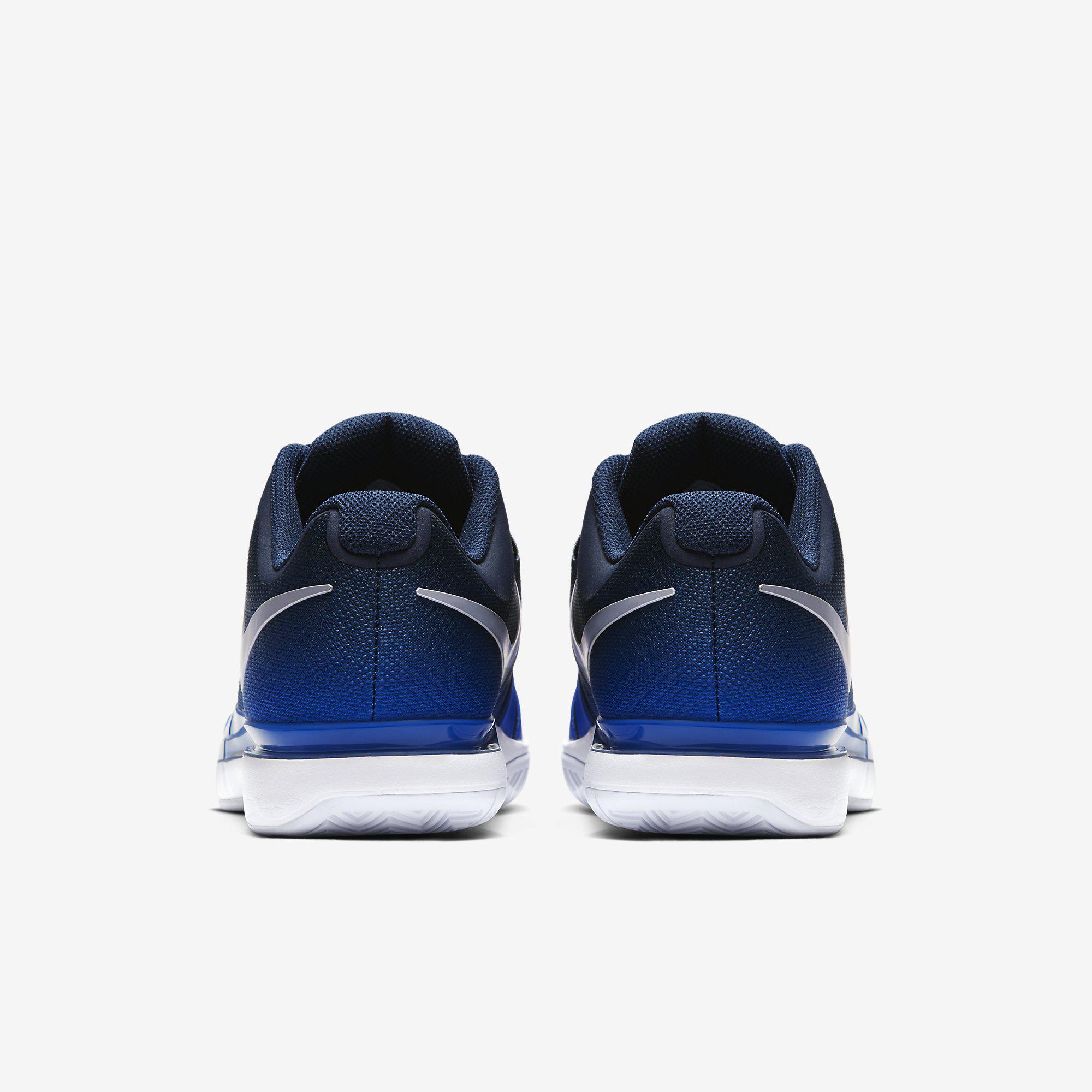 Nike Mens Zoom Vapor 9.5 Tour Tennis Shoes - Midnight Navy/Racer Blue ...