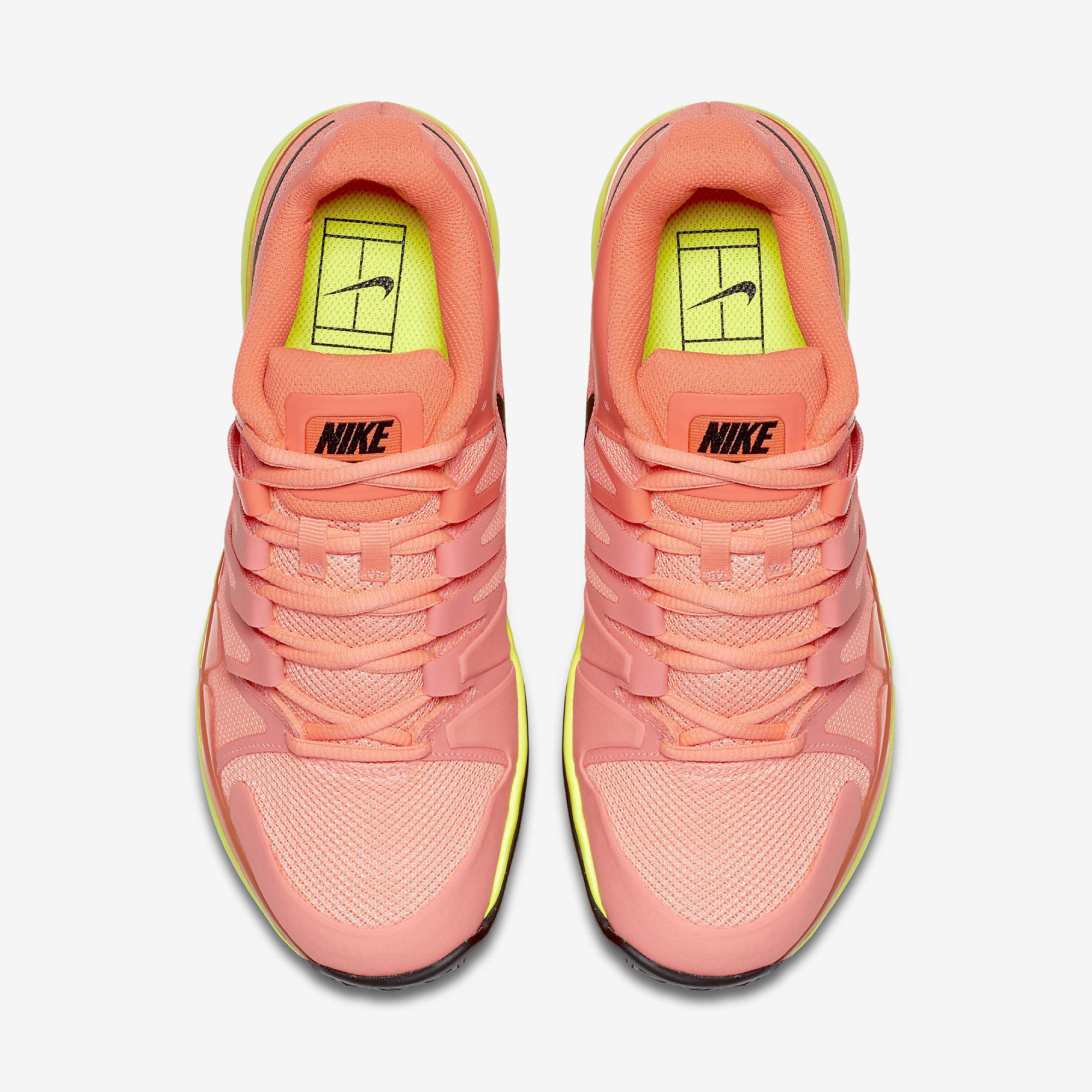 Nike Womens Zoom Vapor 9.5 Tennis Shoes - Hyper Orange - Tennisnuts.com