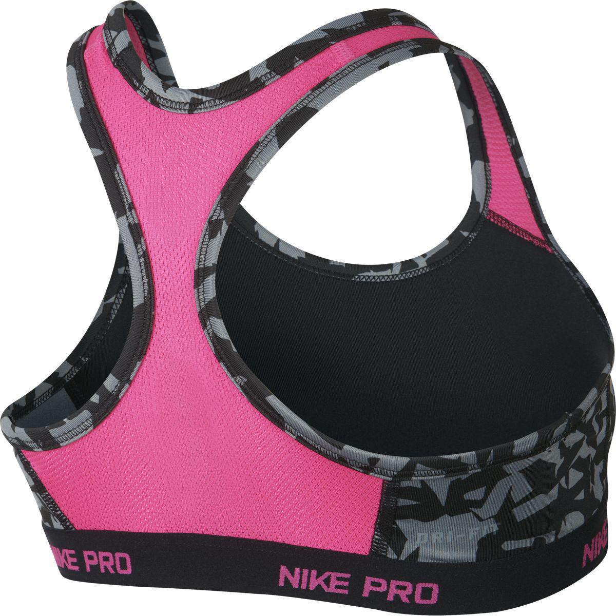 pink and black sports bra