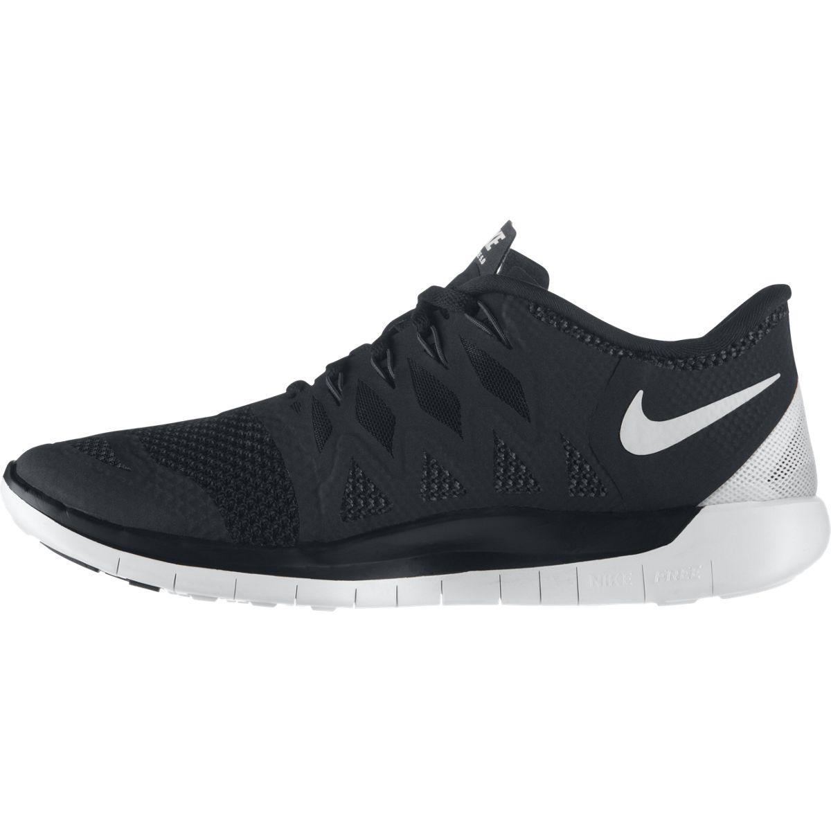 Nike Mens Free 5.0+ Running Shoes - Black/White - www.cinemas93.org