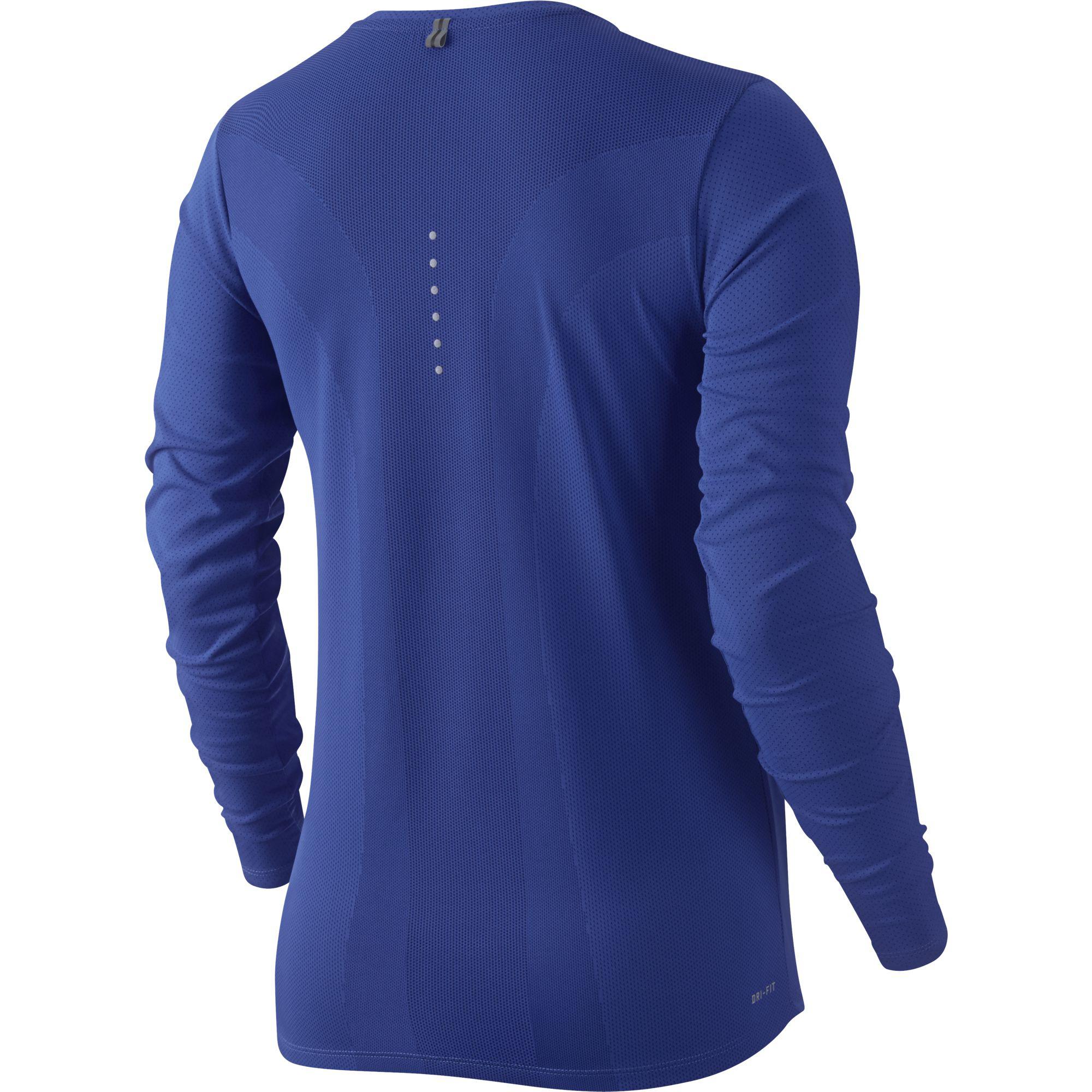 nike dri fit long sleeve women's