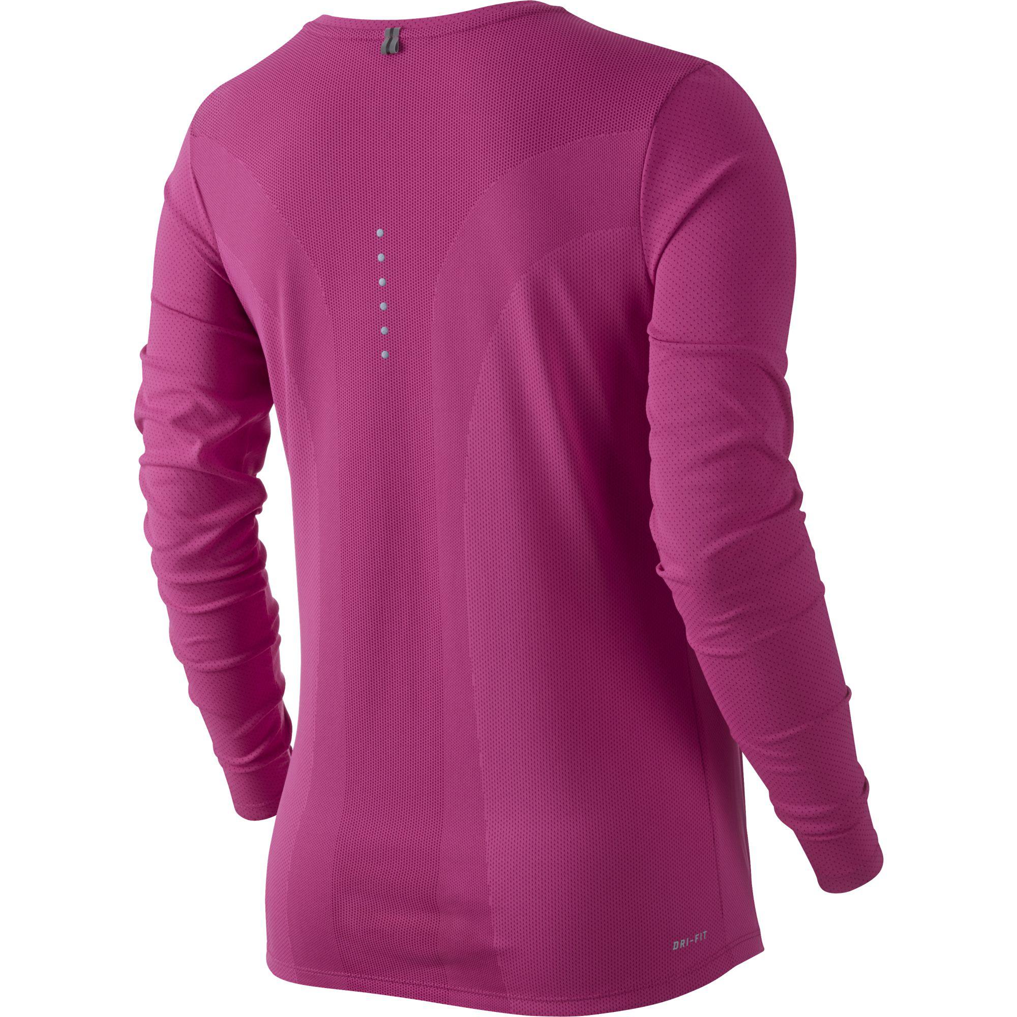 nike dri fit long sleeve women's