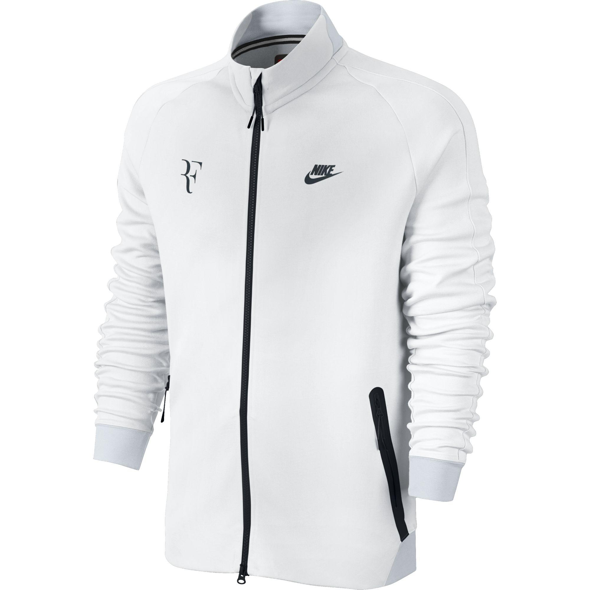Nike Mens Premier RF Jacket - White - Tennisnuts.com
