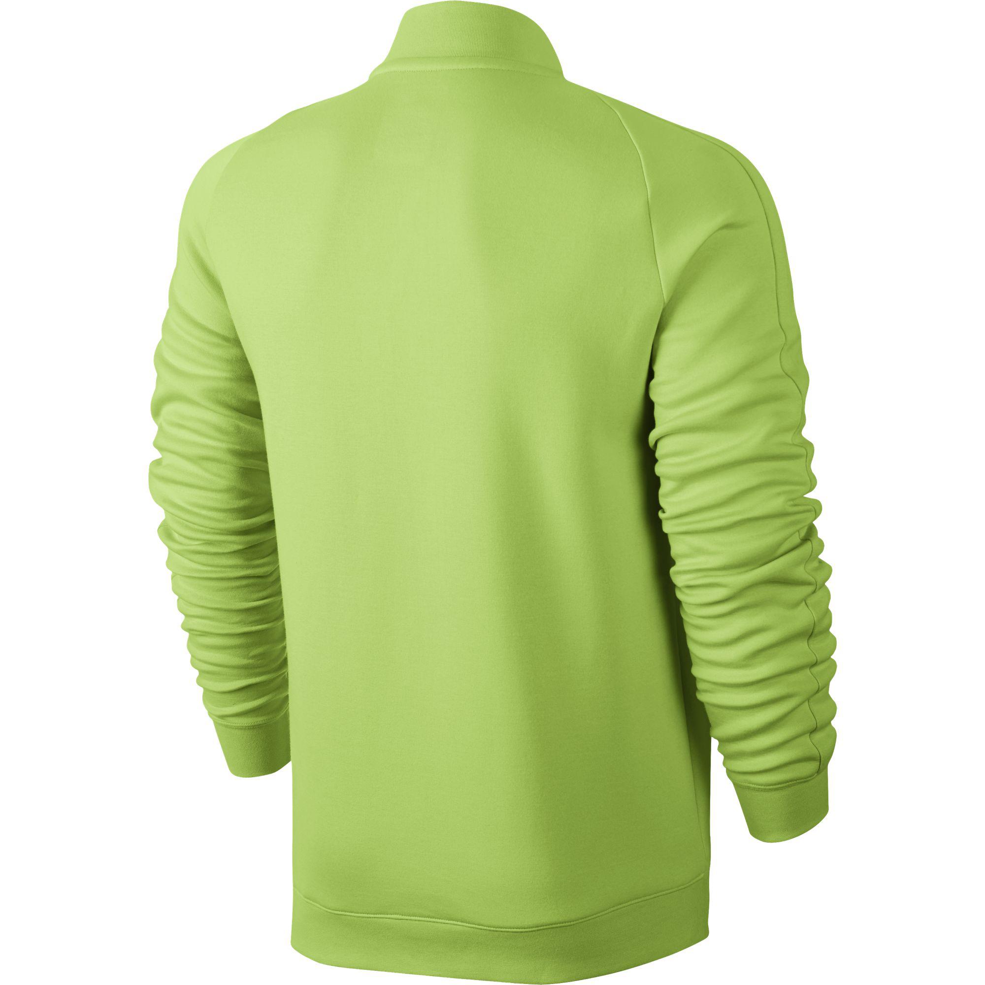 Nike Mens Premier RF Jacket - Key Lime/Classic Charcoal - Tennisnuts.com