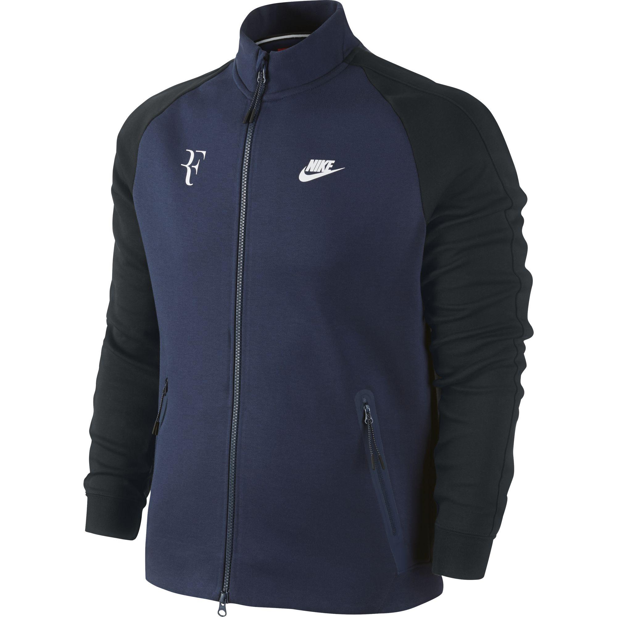 Nike Mens Premier RF Jacket - Midnight Navy/Black - Tennisnuts.com