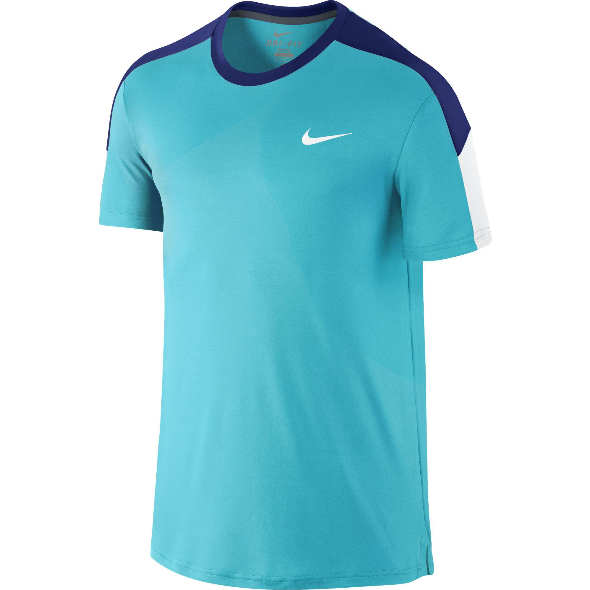 Nike Mens Team Court Crew - Omega Blue 