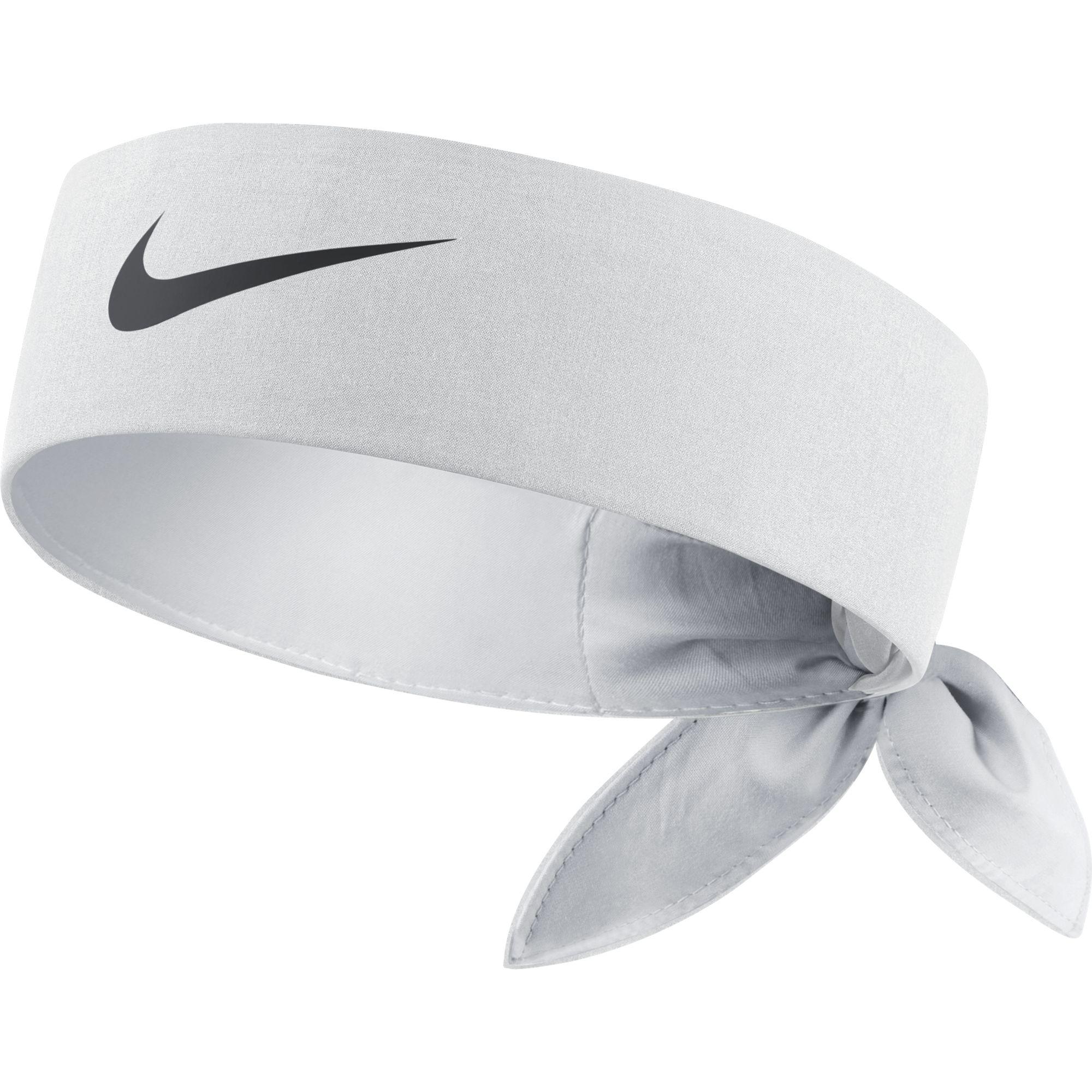 blue and white nike headband