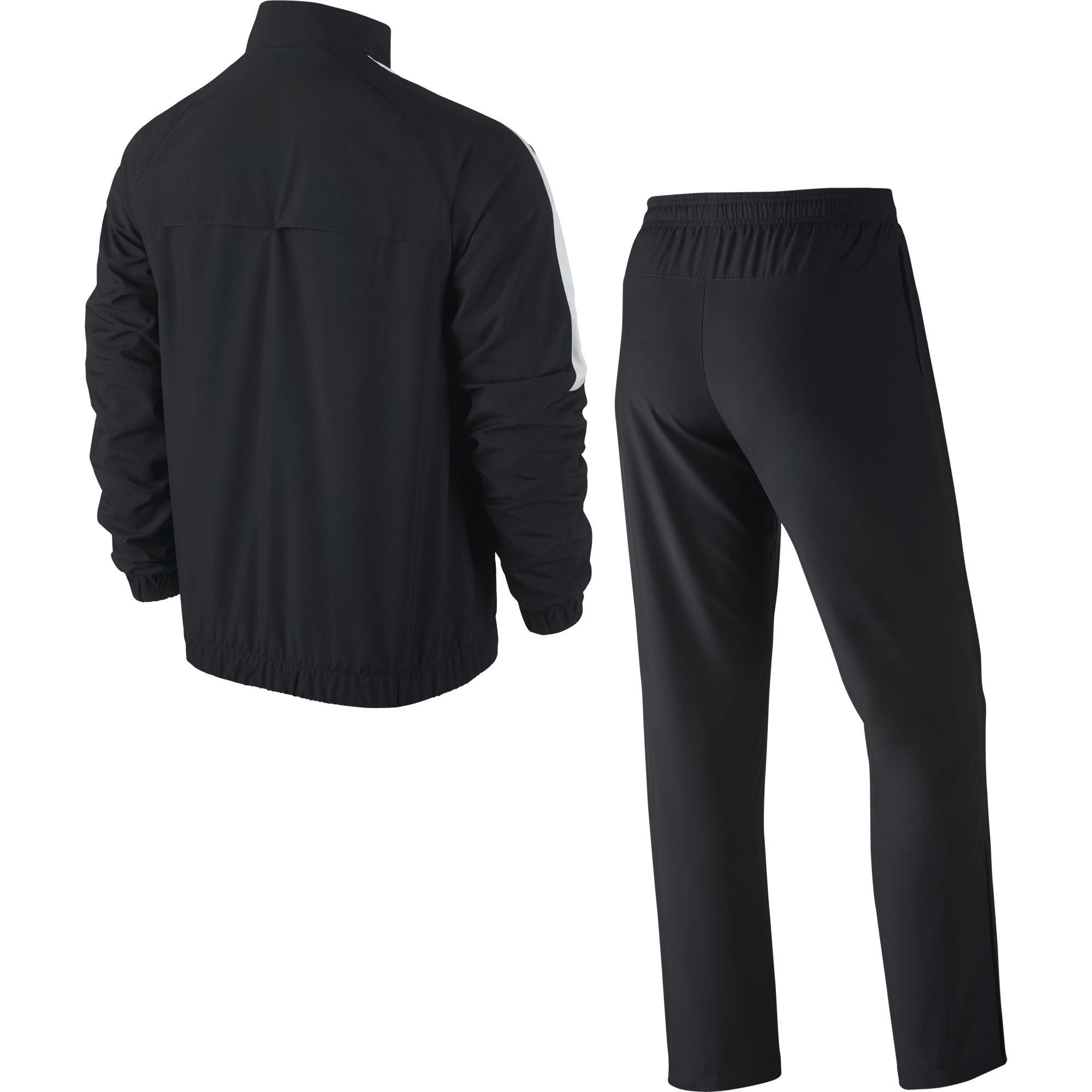 mens black nike academy tracksuit
