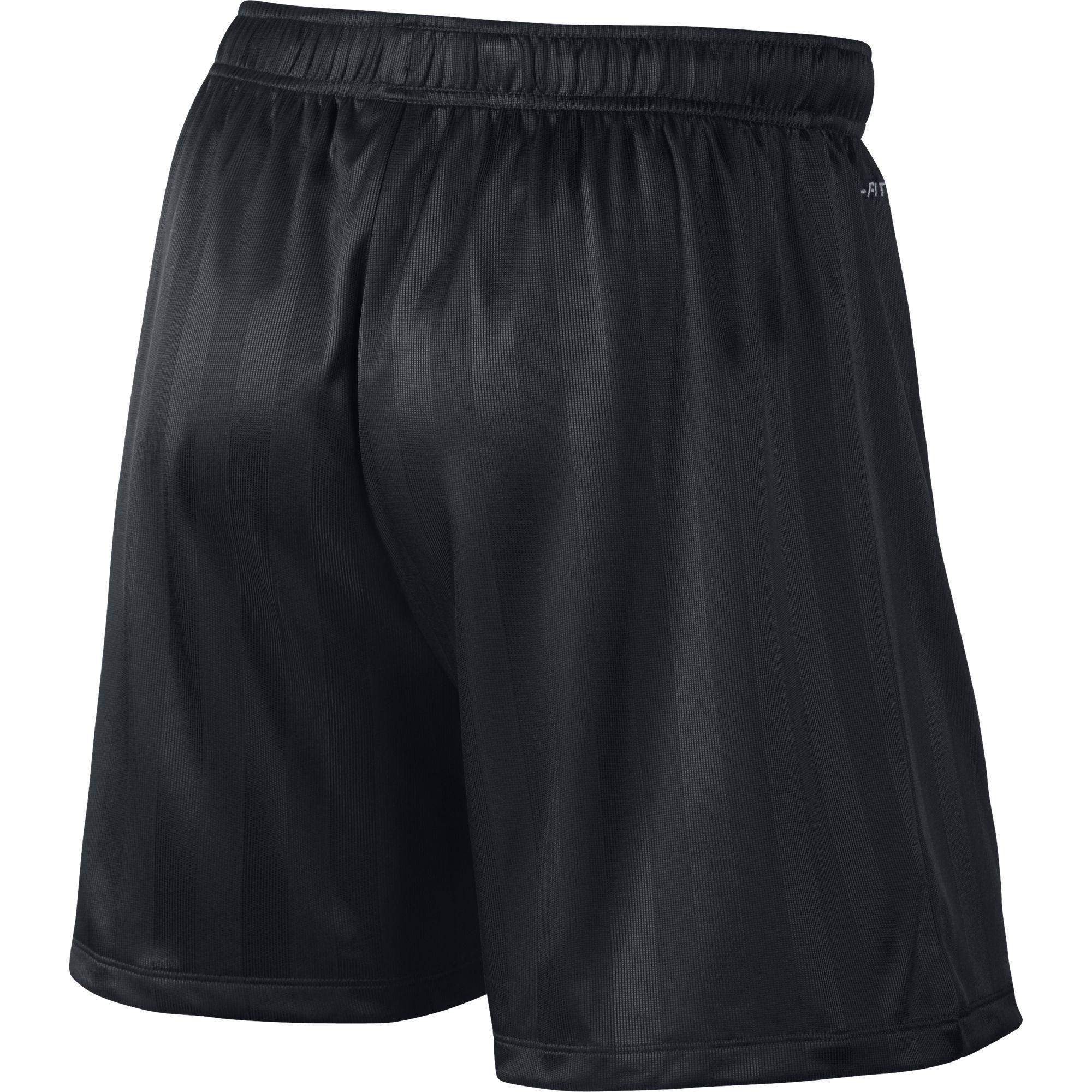 mens black nike training shorts