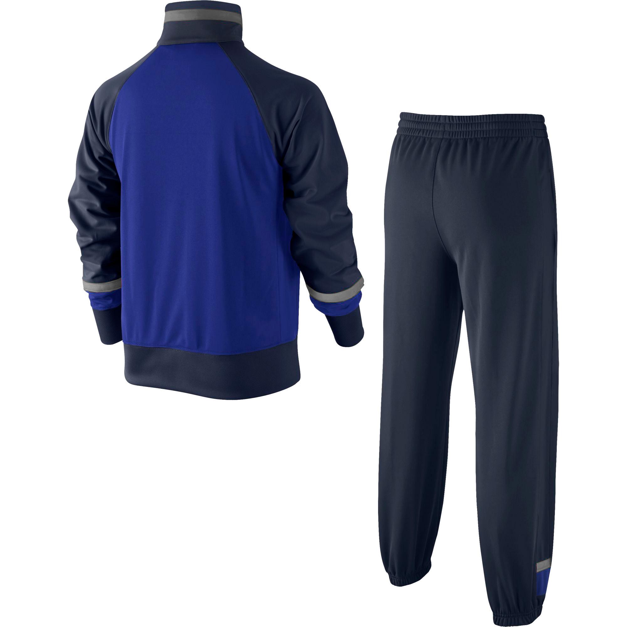 nike club tracksuit blue