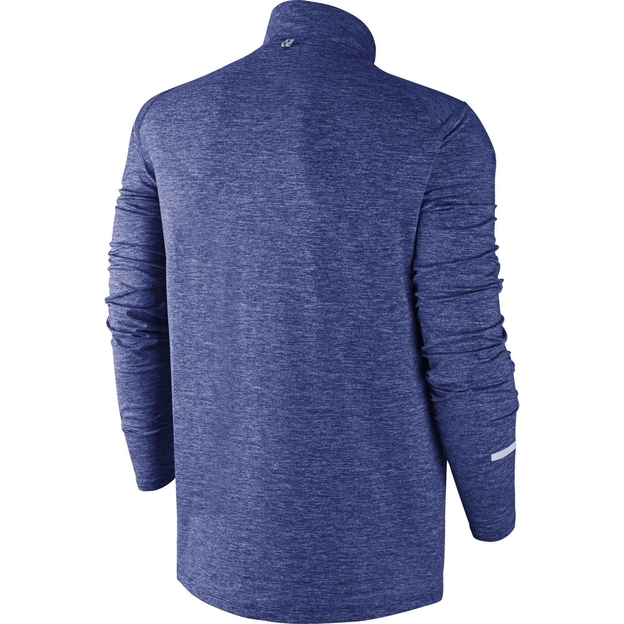 nike dri fit half zip top
