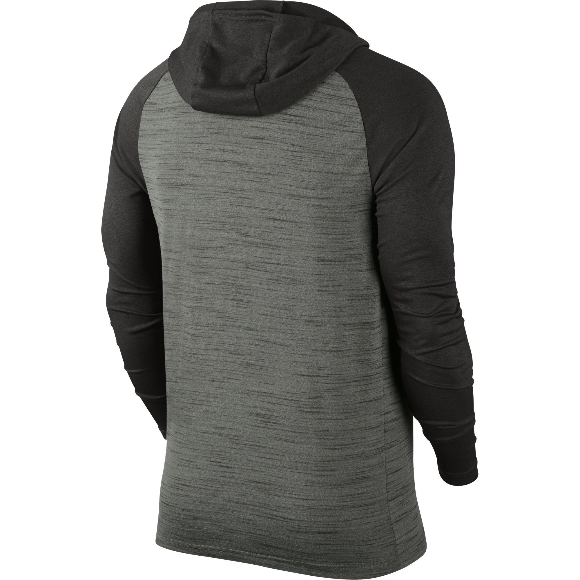 Nike Mens DF Touch Training Hoodie - Dark Grey - Tennisnuts.com