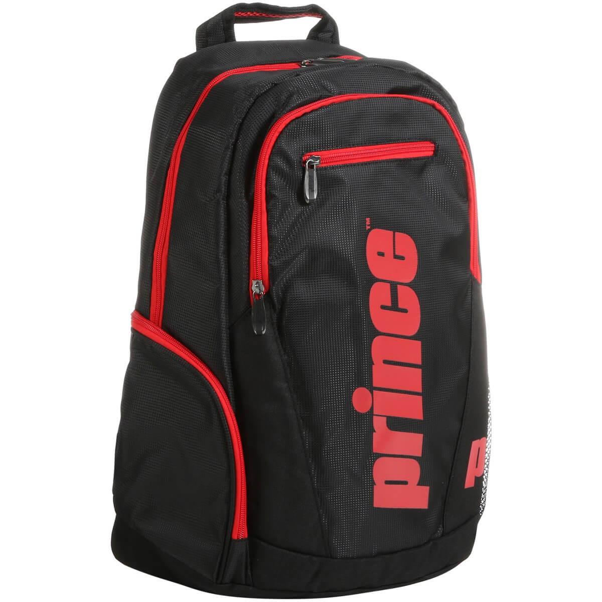 Prince Backpack - Black/Red - Tennisnuts.com