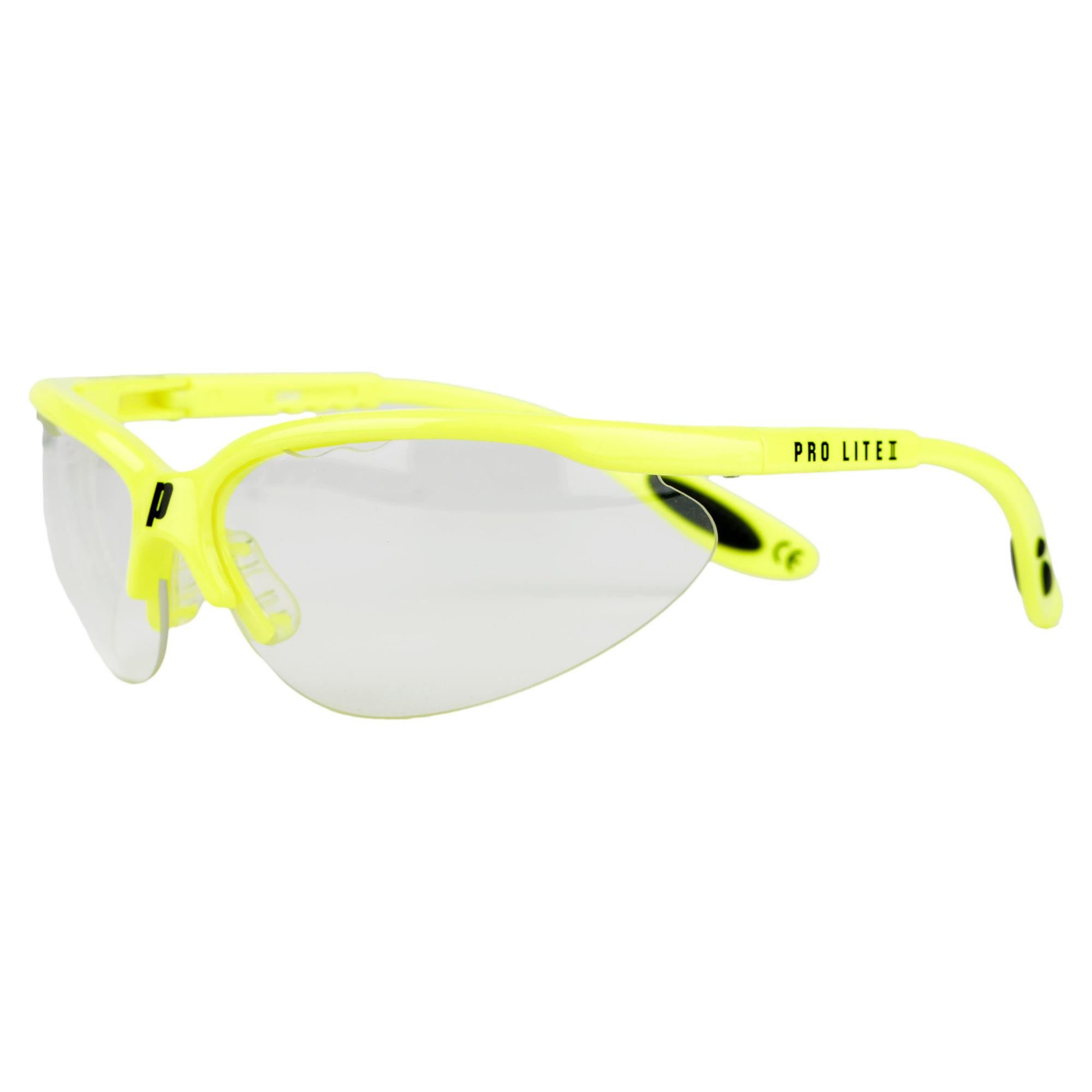 Prince Pro Lite Squash/Racketball Goggles Neon Yellow
