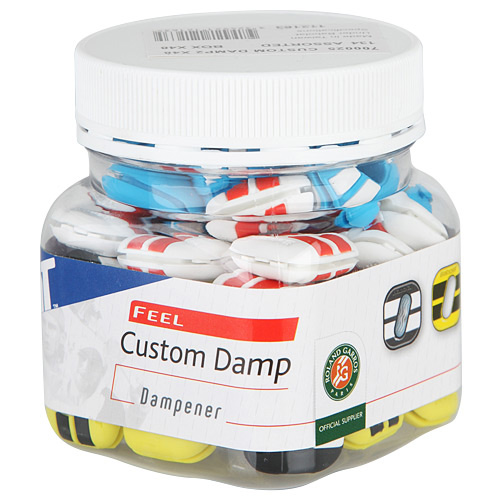 Babolat Custom Damp Square Vibration Dampeners (Pack of 48