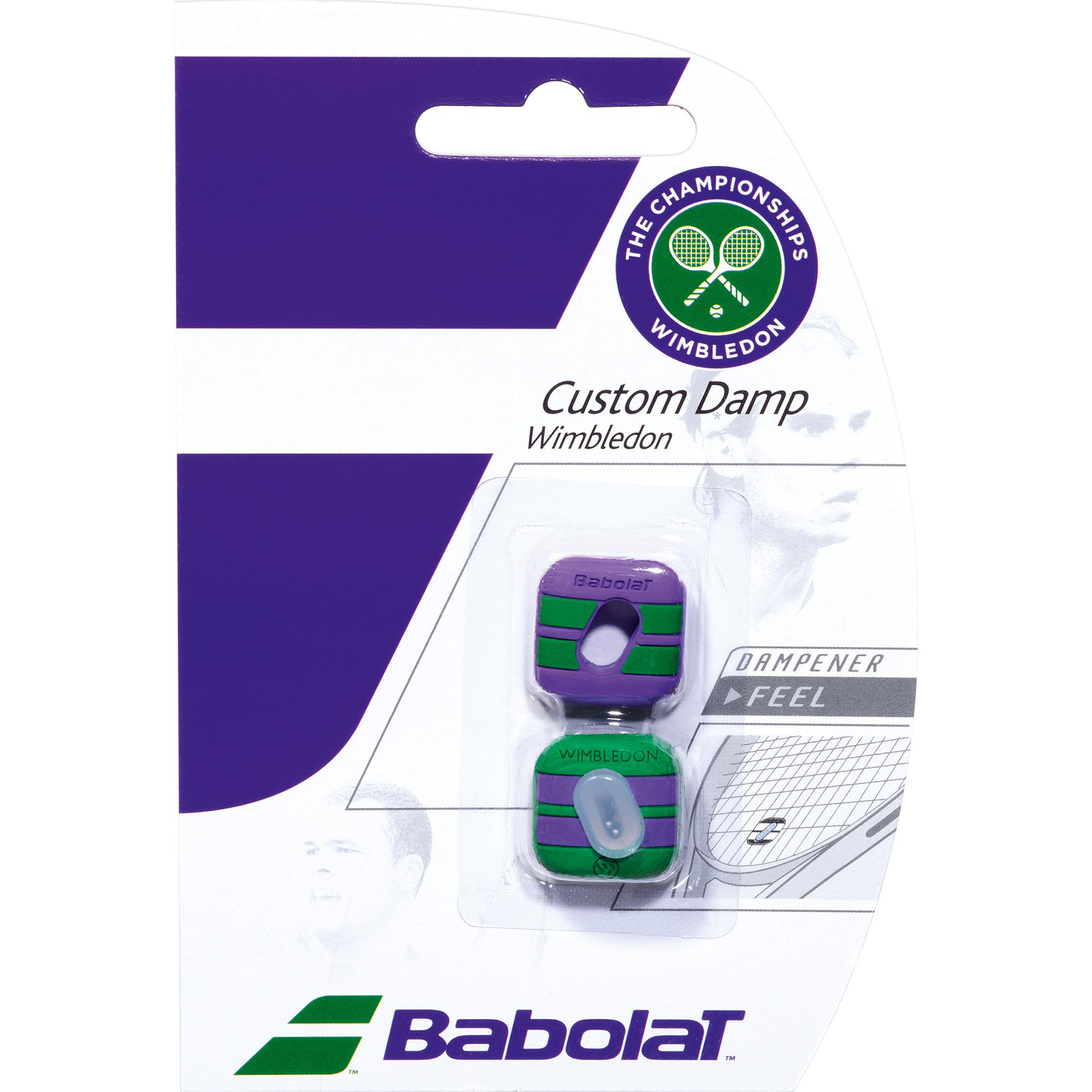 Babolat Custom Damp - Wimbledon - Pack of Two - Tennisnuts.com