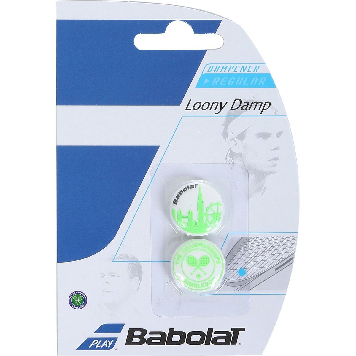 Babolat Loony Damp Wimbledon Vibration Dampener (Pack of 2 ...