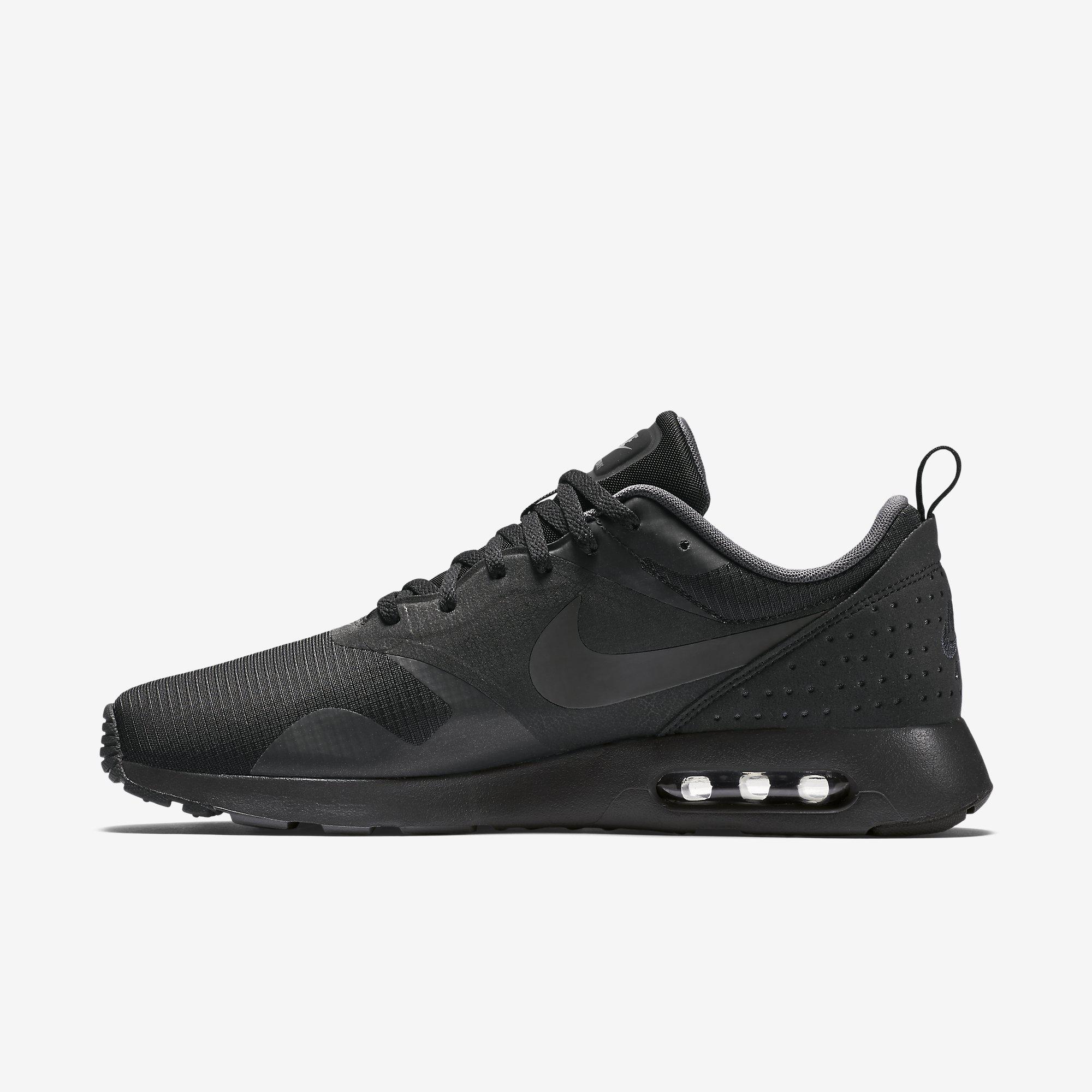 Nike Mens Air Max Tavas Running Shoes - Black - Tennisnuts.com