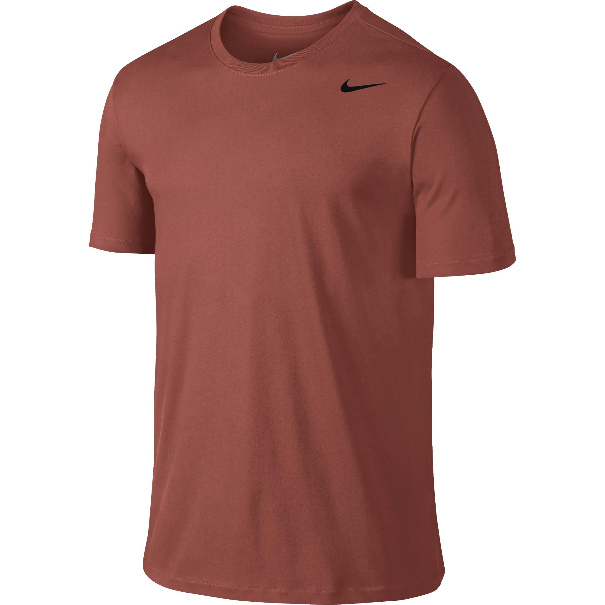 Nike Mens Dry Training T-Shirt - Burnt Orange - Tennisnuts.com