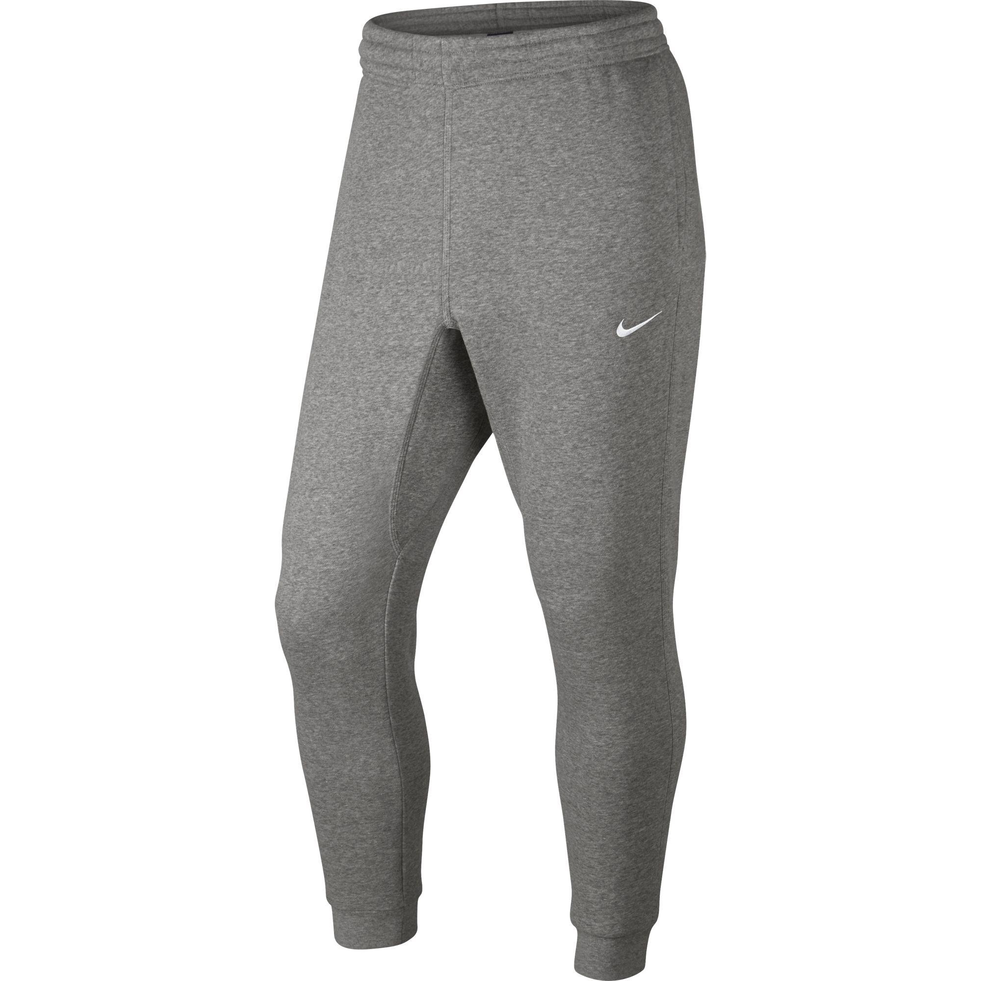 Nike Mens Club Fleece Tapered Pants - Dark Grey Heather - Tennisnuts.com